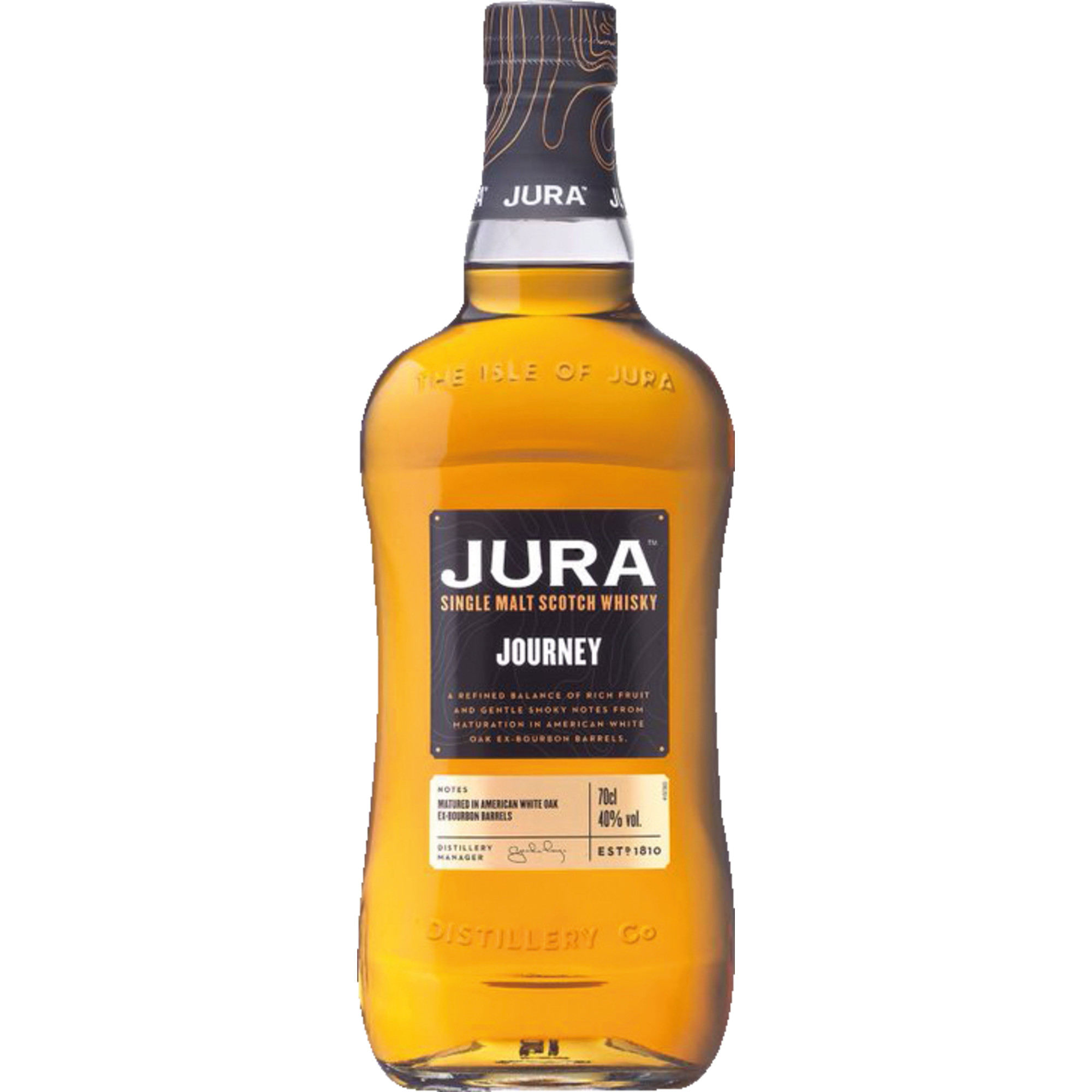 Jura Journey Single Malt Scotch Whisky, 0,7L, 40% Vol., Schottland, Spirituosen