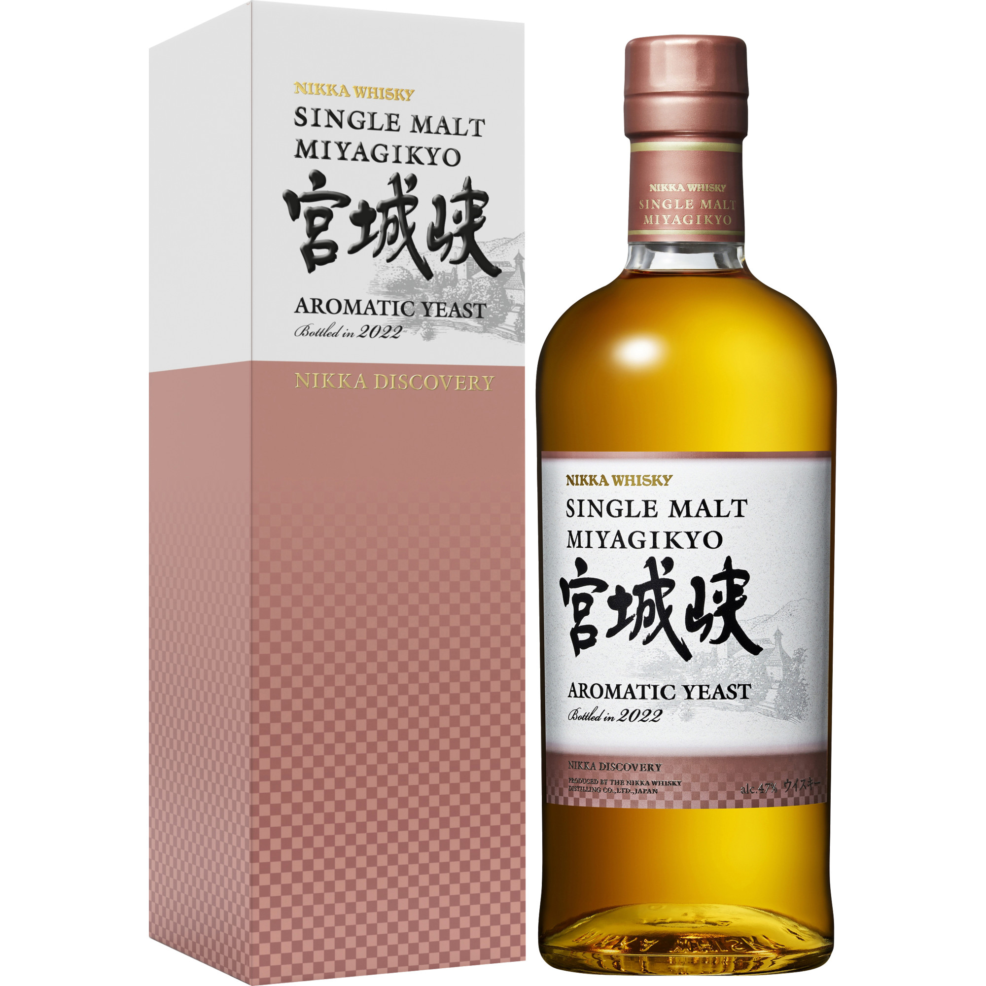 Nikka Miyagikyo Discovery Aromatic Yeast, Japan, 0,7 L, 47% Vol., Limited Edition, Spirituosen
