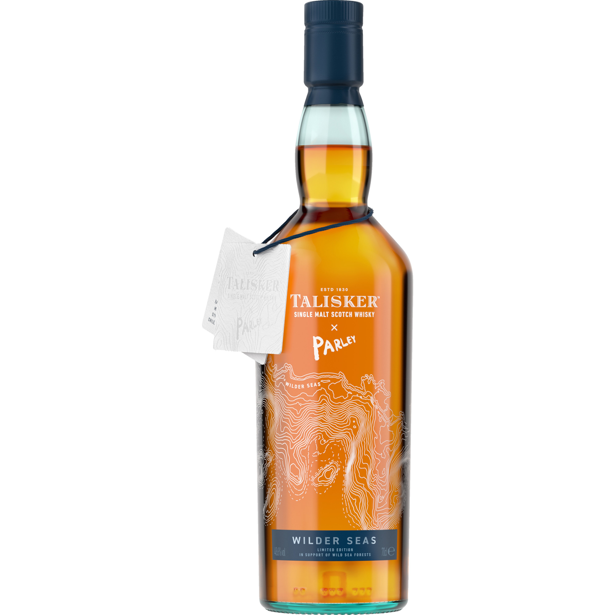 Talisker x Parley Wilder Seas, Single Malt Scotch Whisky, 0,7 L, 48,6 % Vol., Schottland, Spirituosen