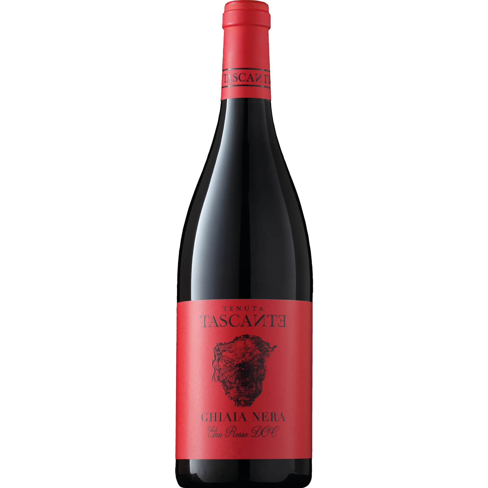 Ghiaia Nera, Etna Rosso DOC, Sizilien, 2021, Rotwein