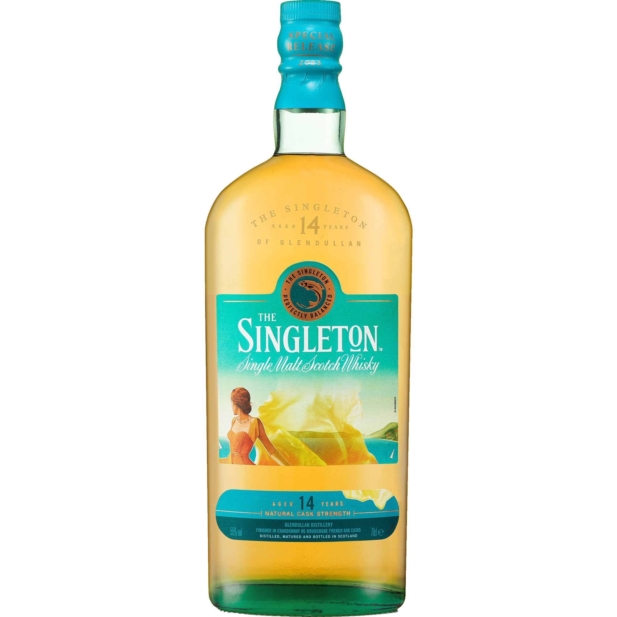 Singleton of Glendullan 14 Years Single Malt, Scotch Whisky 2023 Special Release 55 % vol. 0,7 L, Schottland, Spirituosen
