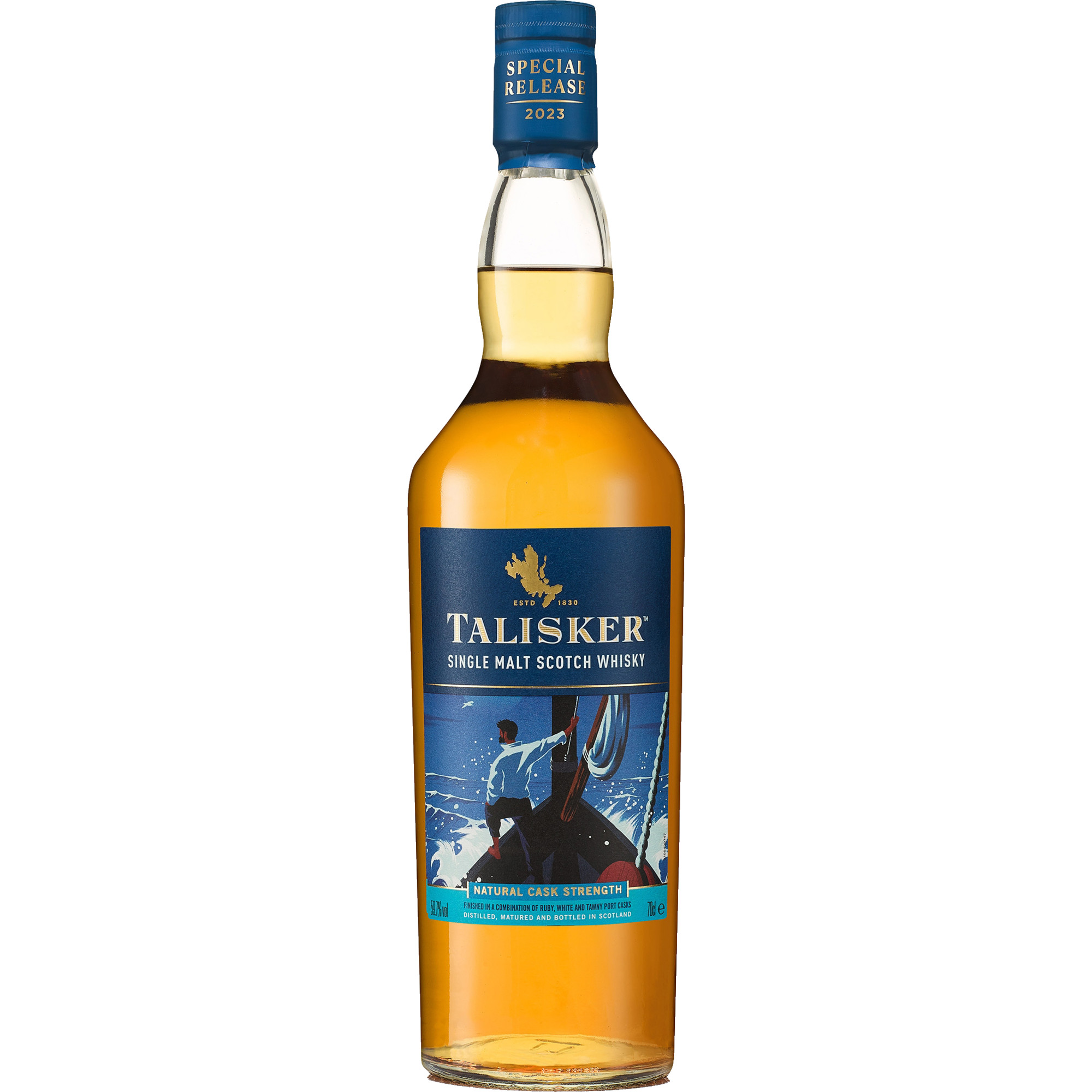 Talisker Single Malt Scotch Whisky, 2023er Special Release, 0,7 L, 59,7% Vol., Schottland, Spirituosen