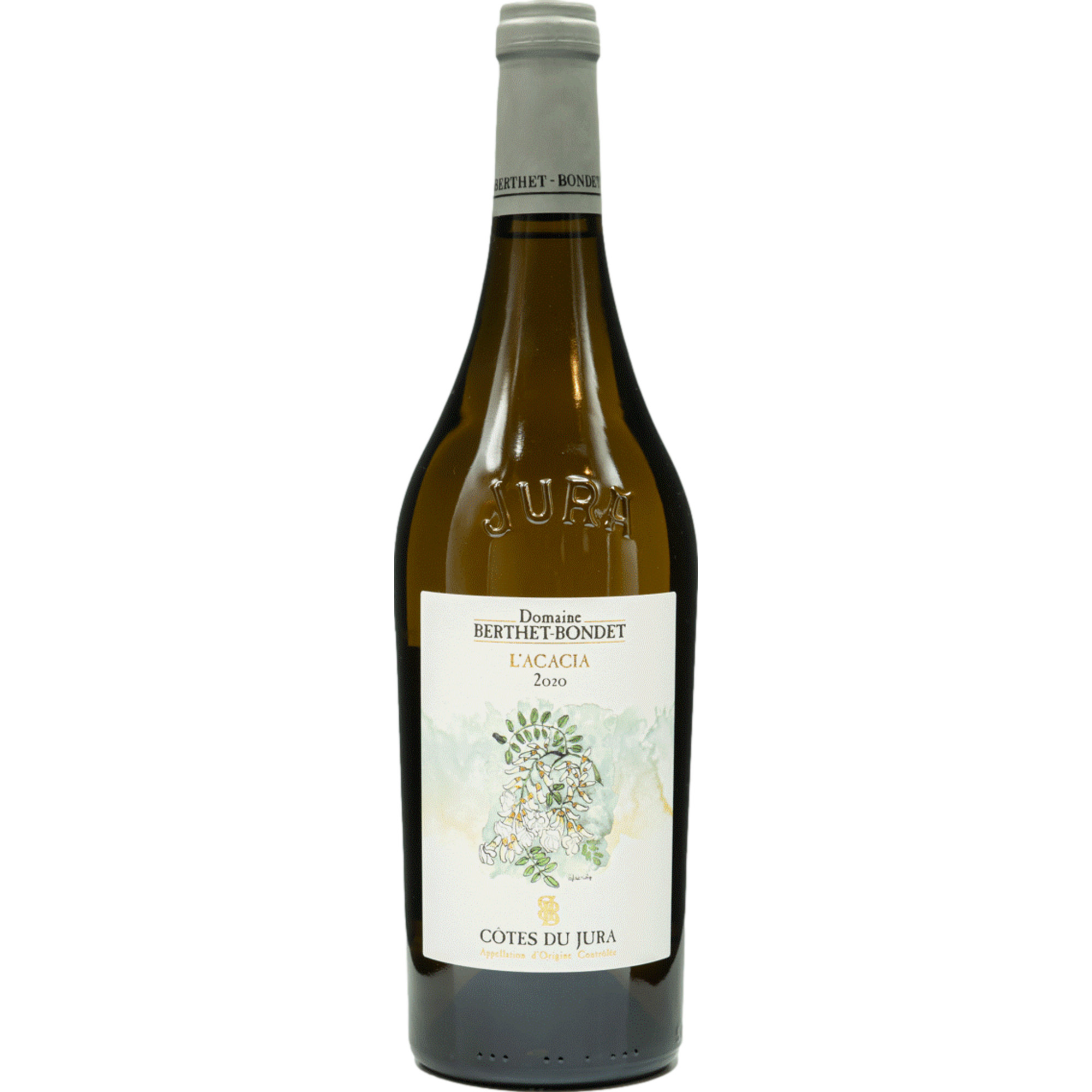 Berthet-Bondet L'Acacia, Côtes du Jura AOP, Jura, 2020, Weißwein