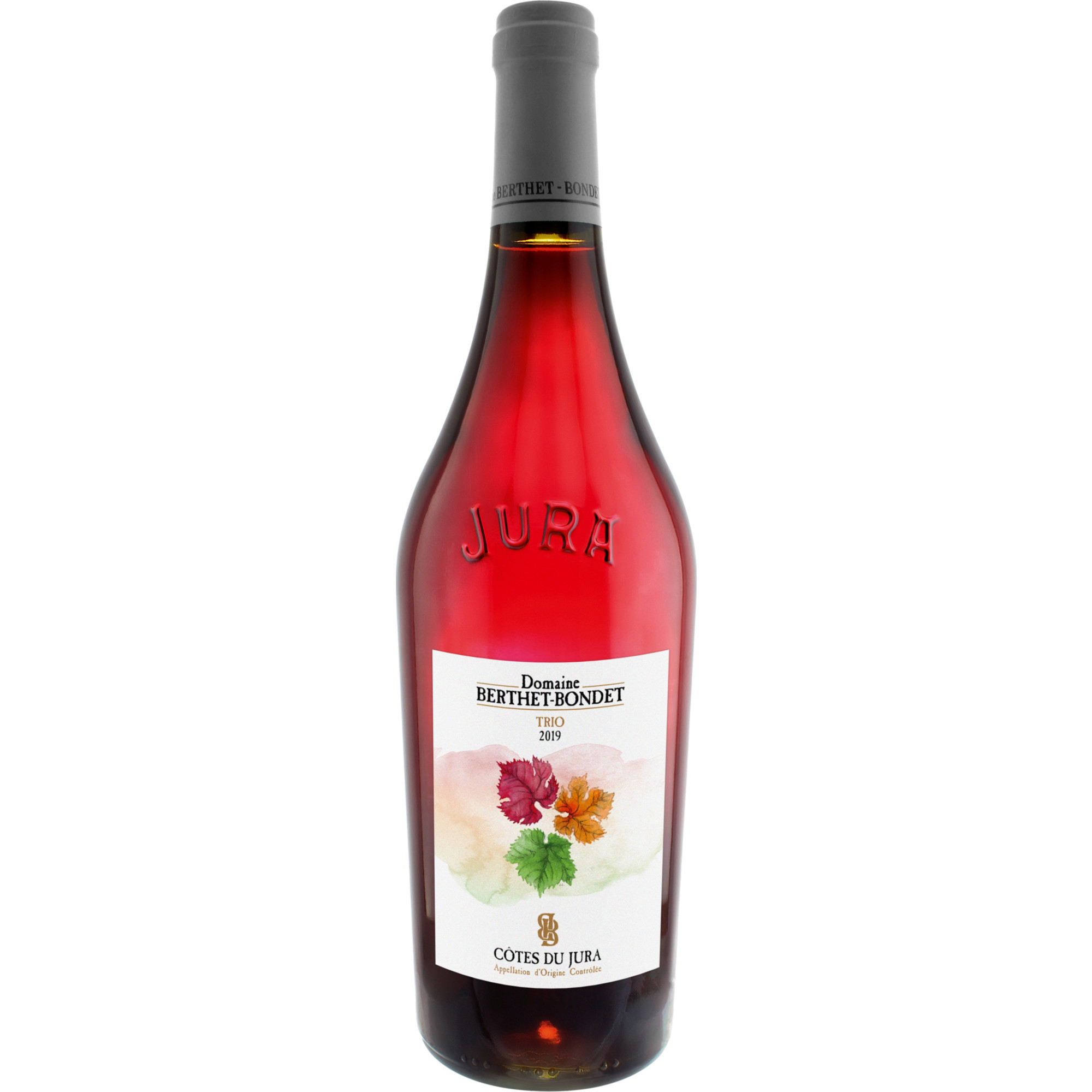 Berthet-Bondet Trio, Côtes du Jura AOP, Jura, 2019, Rotwein