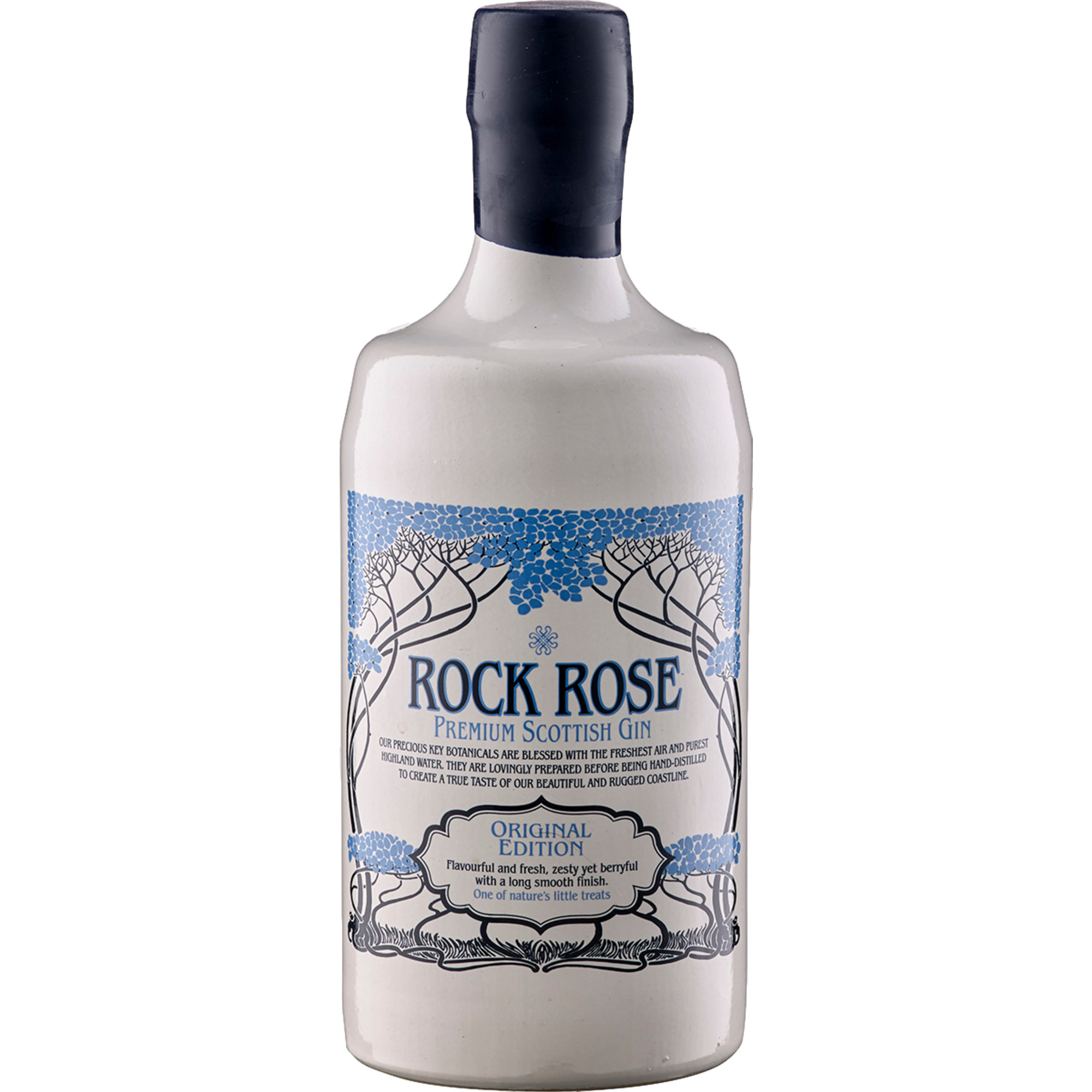 Rock Rose Premium Scottish Gin, Original Edition, 41,5%, 0,7 L, Schottland, Spirituosen