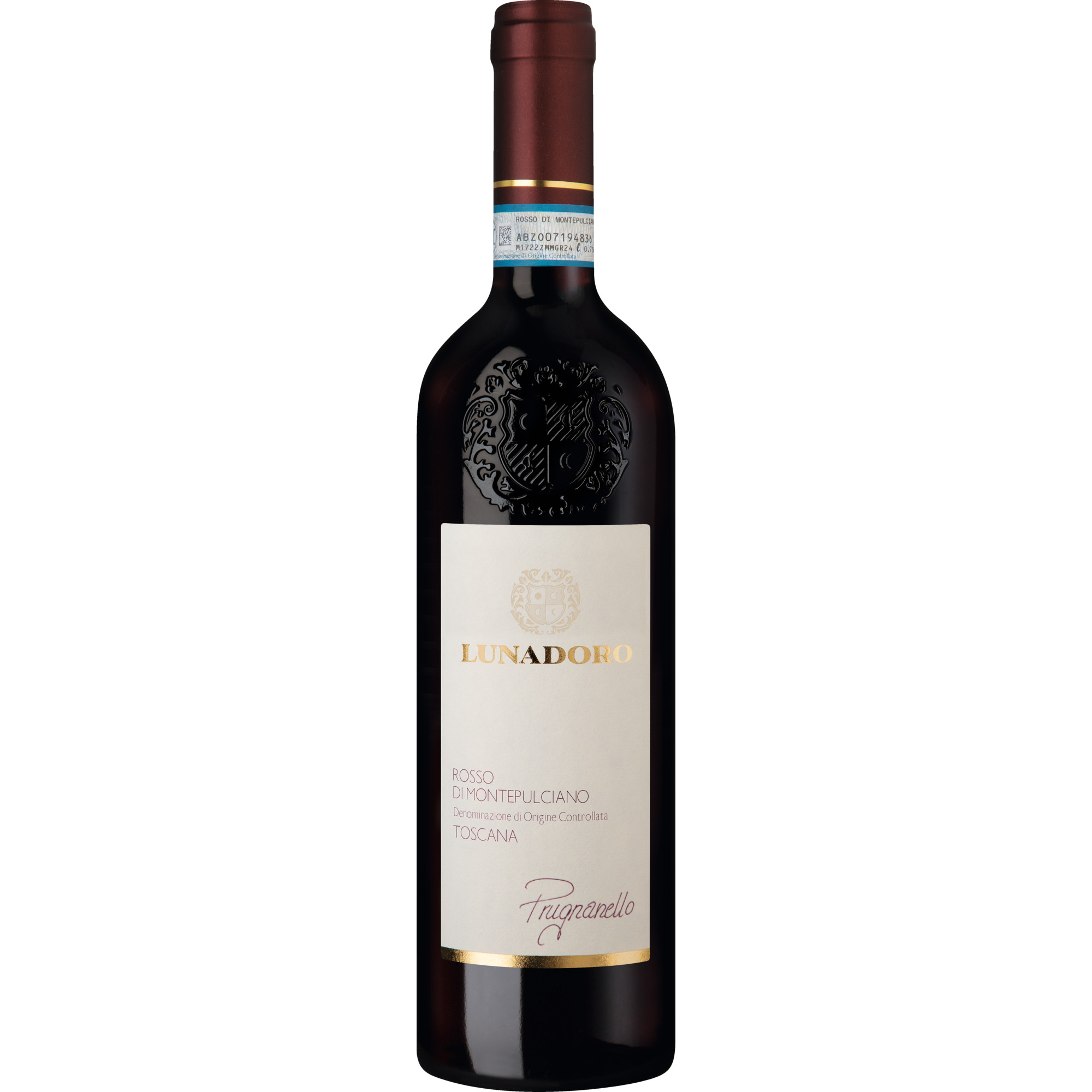 Prugnanello, Rosso di Montepulciano DOC, Toskana, 2019, Rotwein