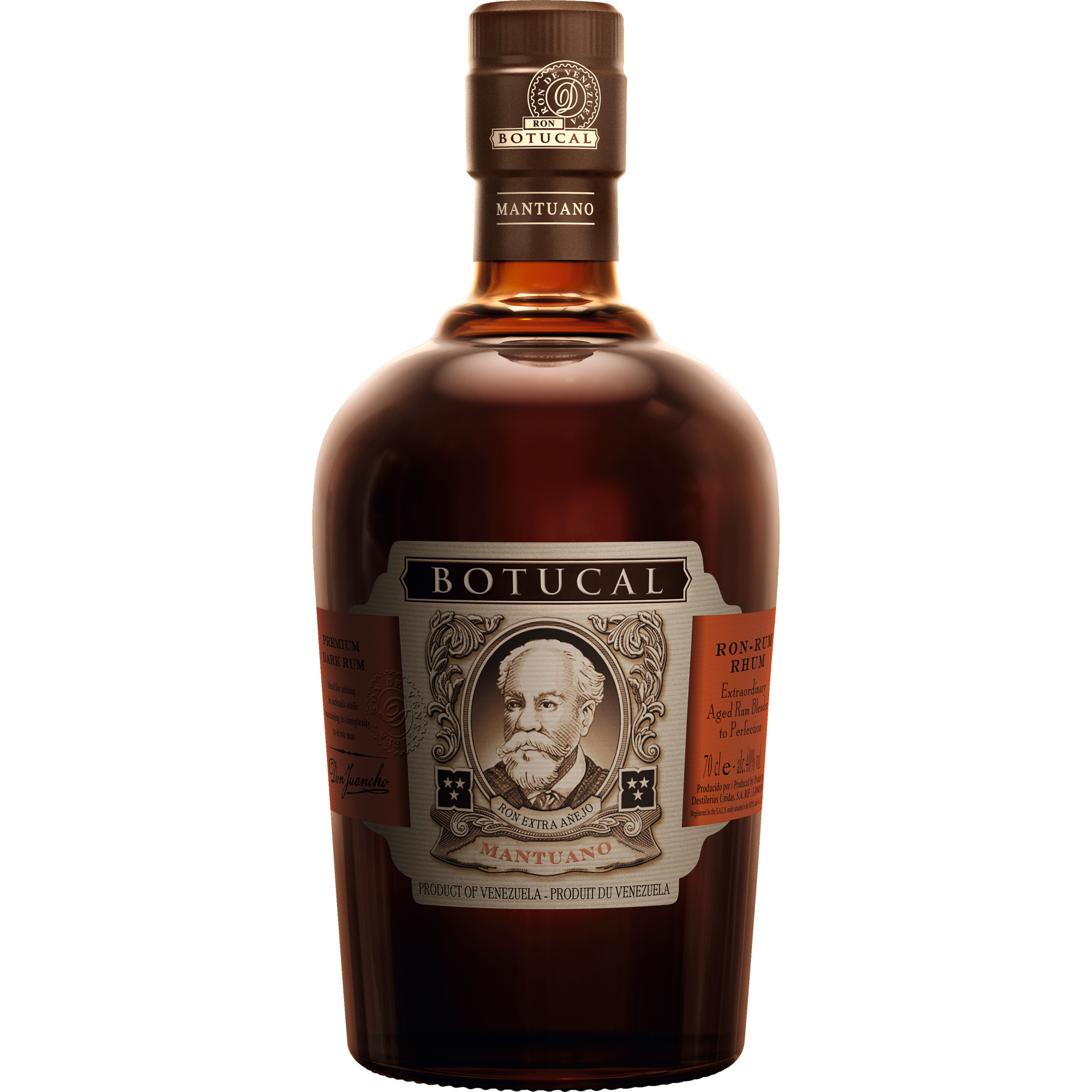 Botucal Rum Mantuano, Venezuela, 0,7 L, 40% Vol., Spirituosen