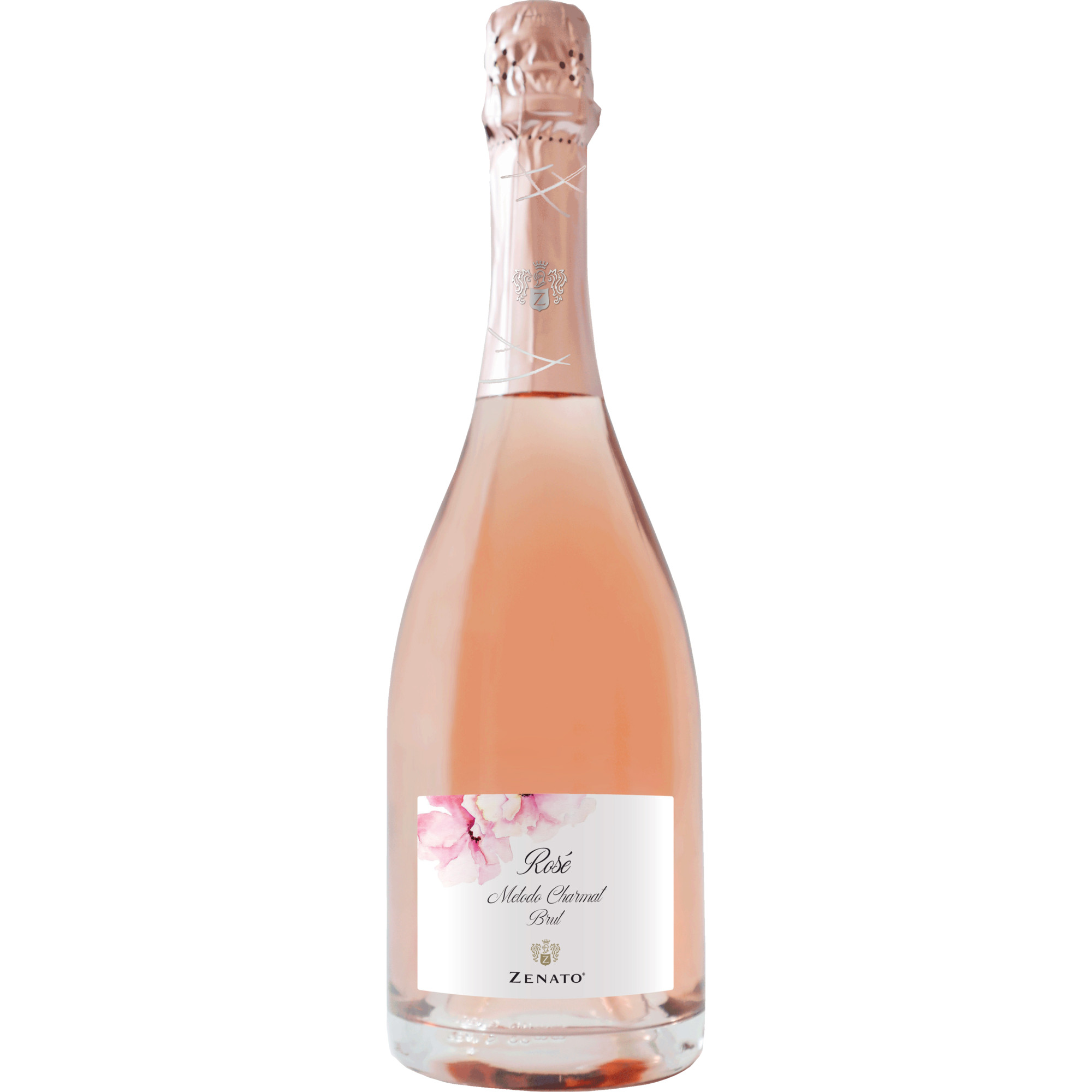 Zenato Rosé Garda Spumante, Garda DOC, Metodo Charmat Brut, Venetien, 2021, Schaumwein
