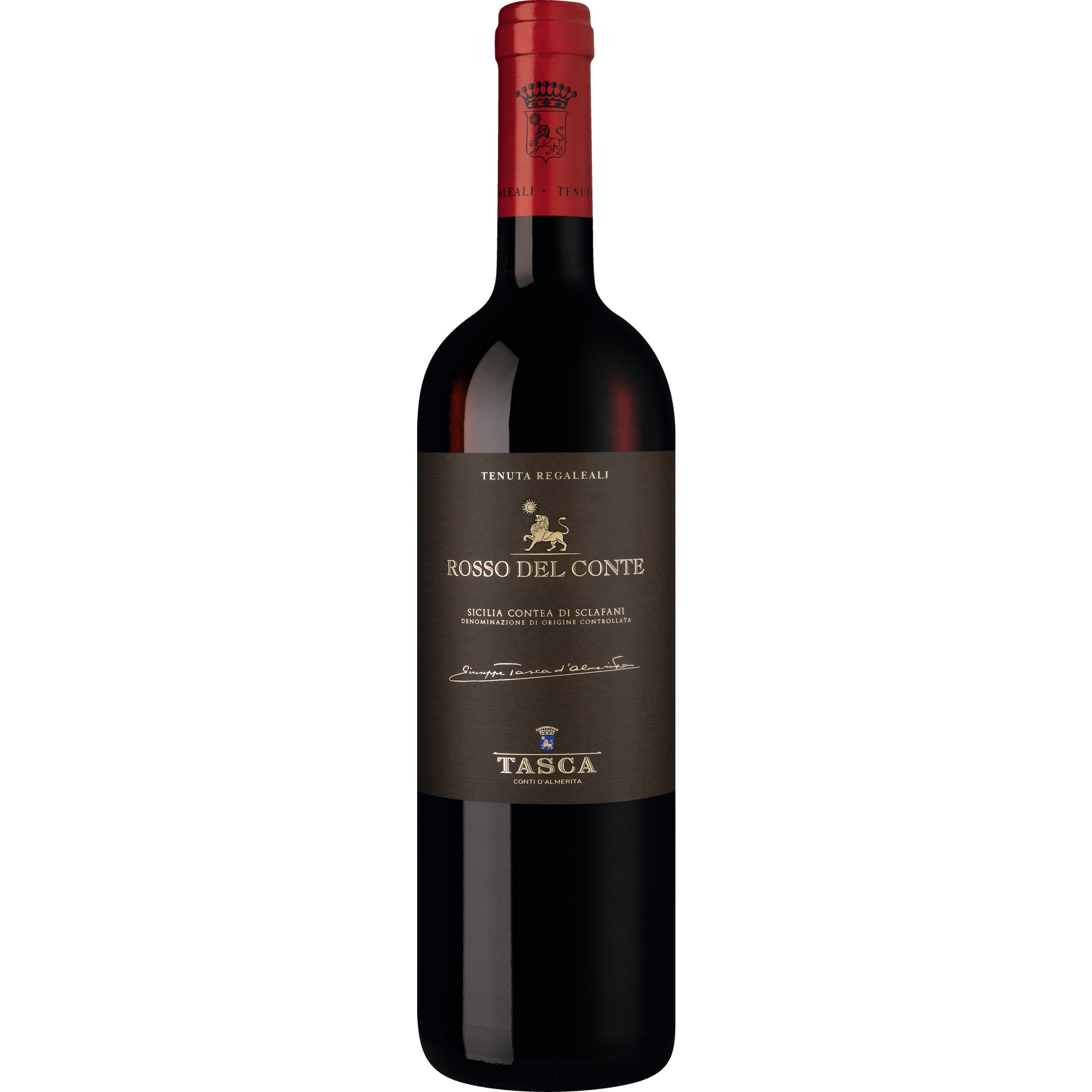 Rosso del Conte, Contea di Sclafani DOC, Sizilien, 2014, Rotwein