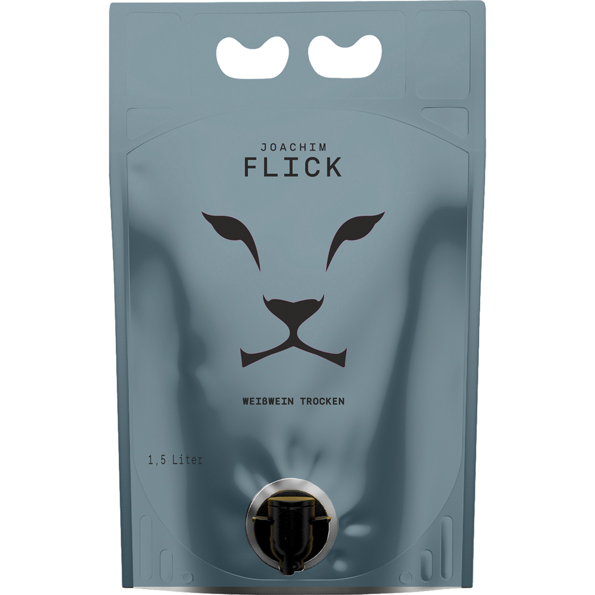 Weißwein by Joachim Flick, Trocken, Rheingau, 1,5 L Wein-Pouch, Rheingau, Weißwein