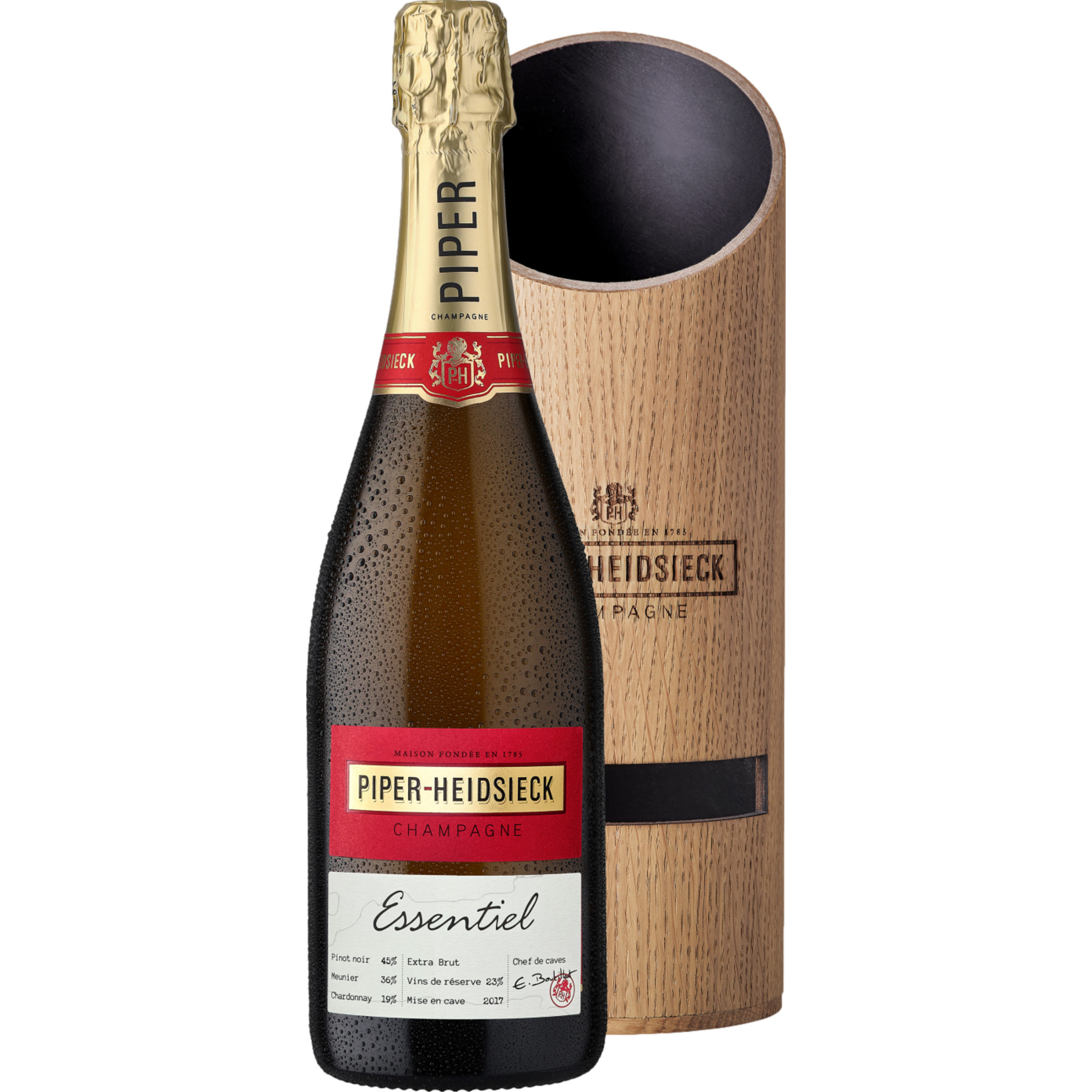 Champagne Piper-Heidsieck Essentiel Natural Sound, Extra Brut, Champagne AC, Champagne, Schaumwein