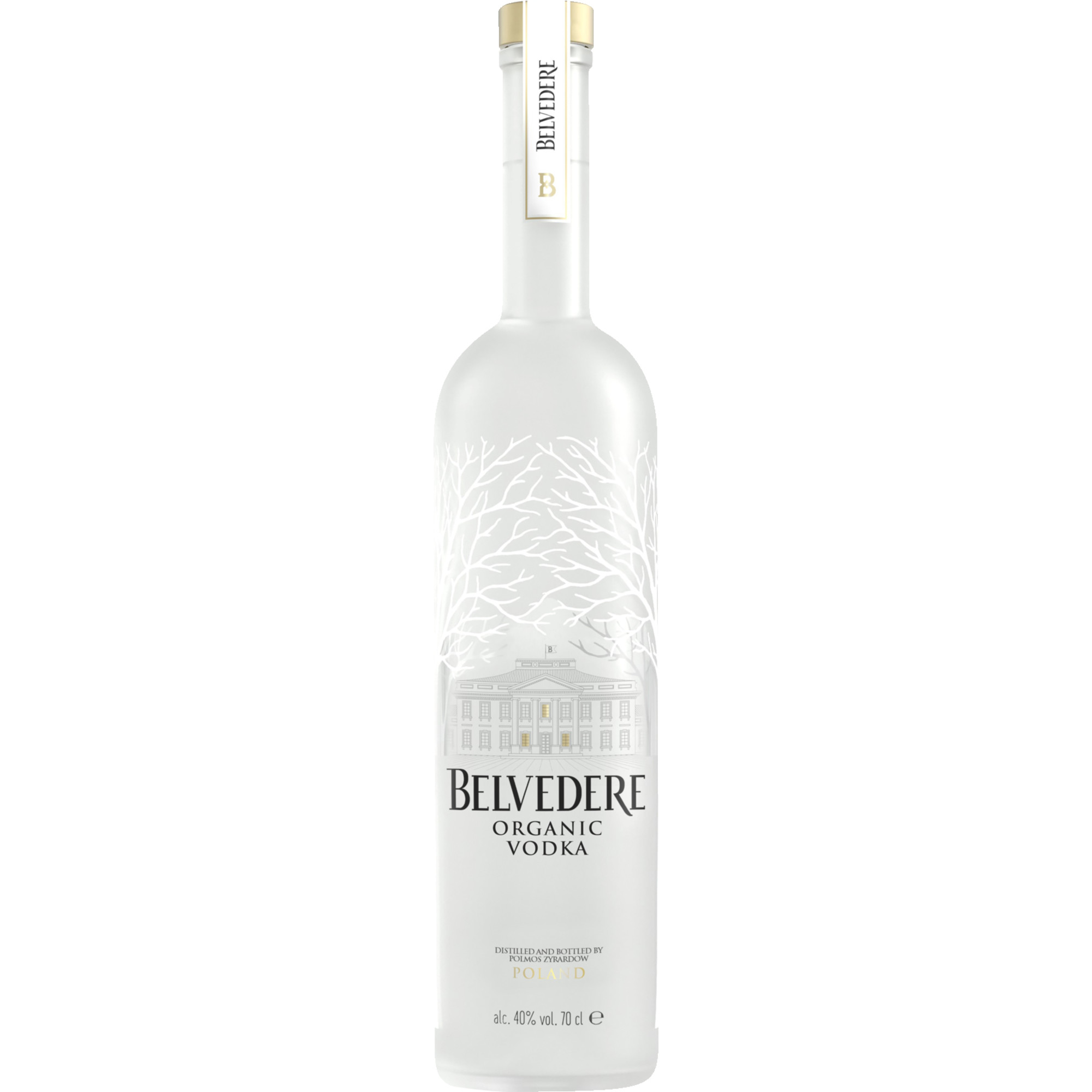 Belvedere Organic Vodka, Polen, 0,7 L, 40% Vol., Spirituosen