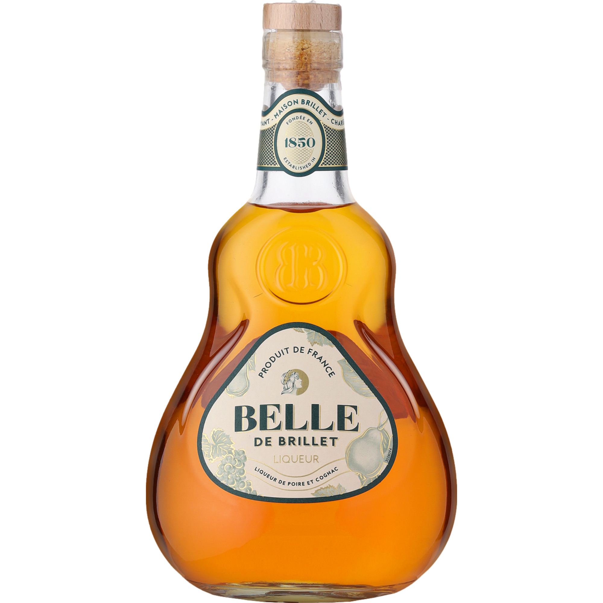 Belle de Brillet Cognac-Likör, Frankreich, 0,7 L, 30% Vol., Cognac, Spirituosen