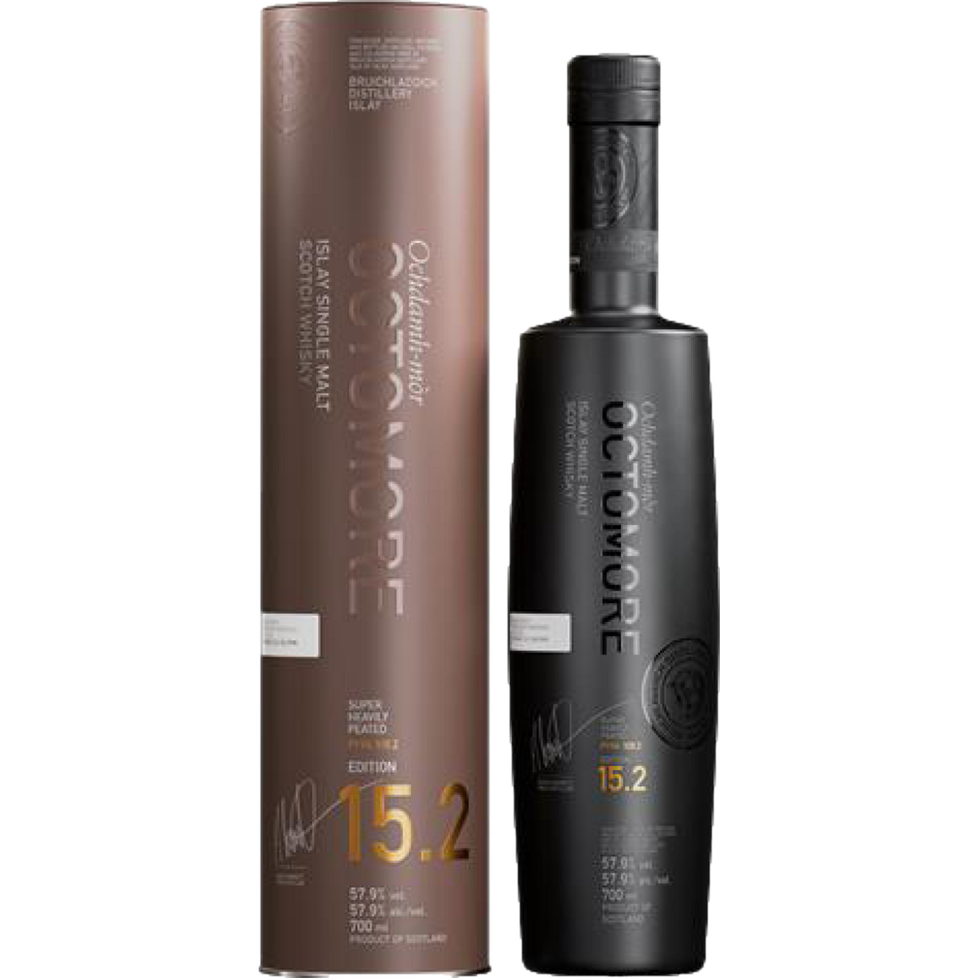Octomore 15.2 Whisky, Scotch Whisky, 0,7 L, 57,9% Vol., Spirituosen