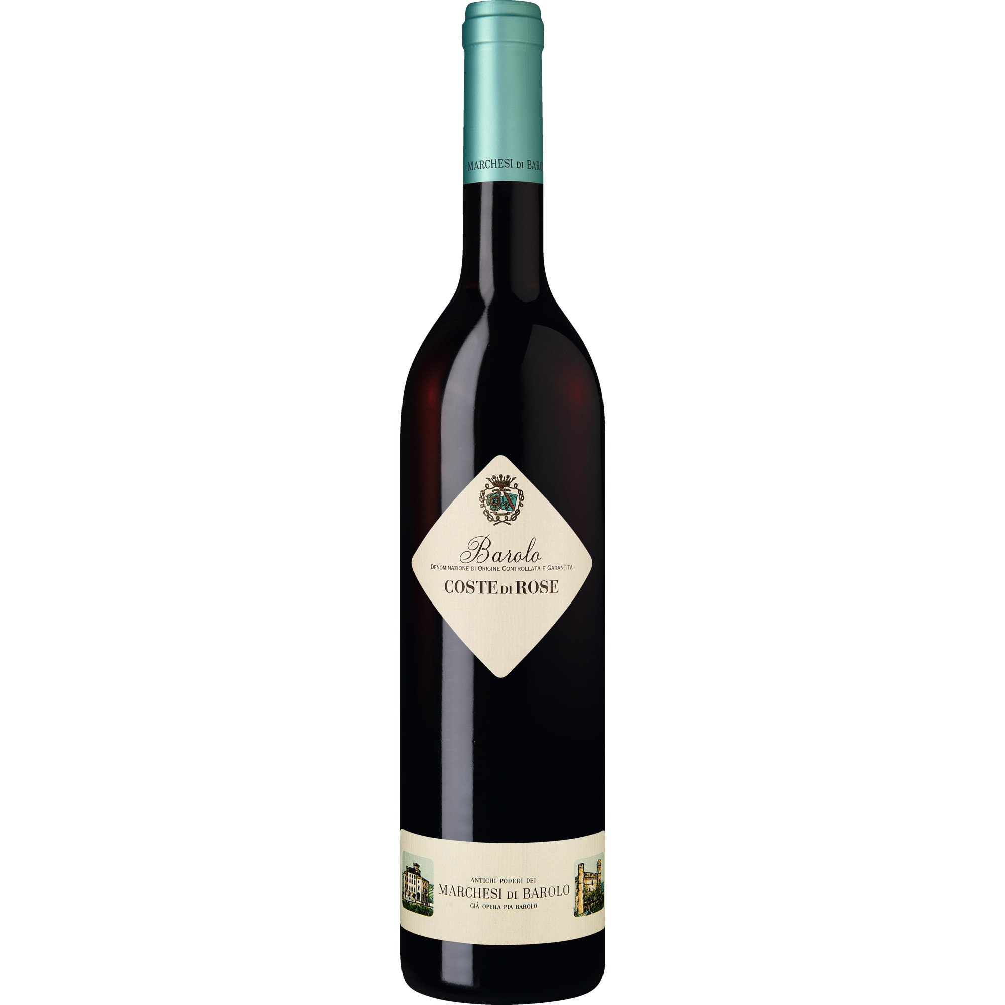 Marchesi di Barolo Coste di Rose, Barolo Coste di Rose DOCG, Piemont, 2019, Rotwein