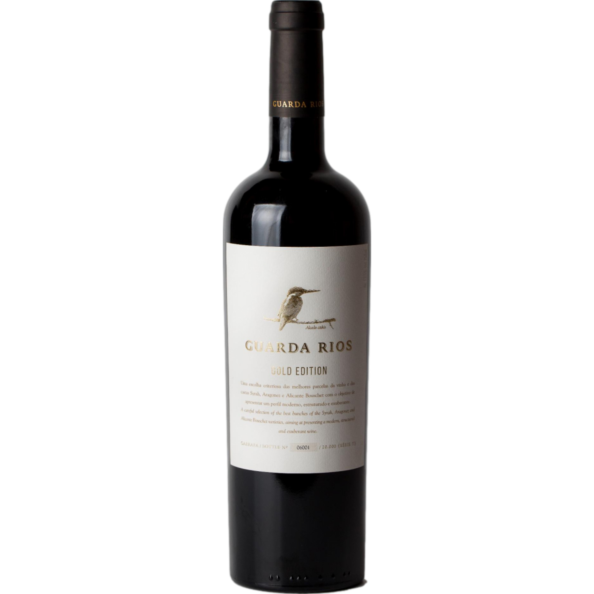 Guarda Rios Tinto Gold Edition, Alentejo DOC, Alentejo, 2022, Rotwein