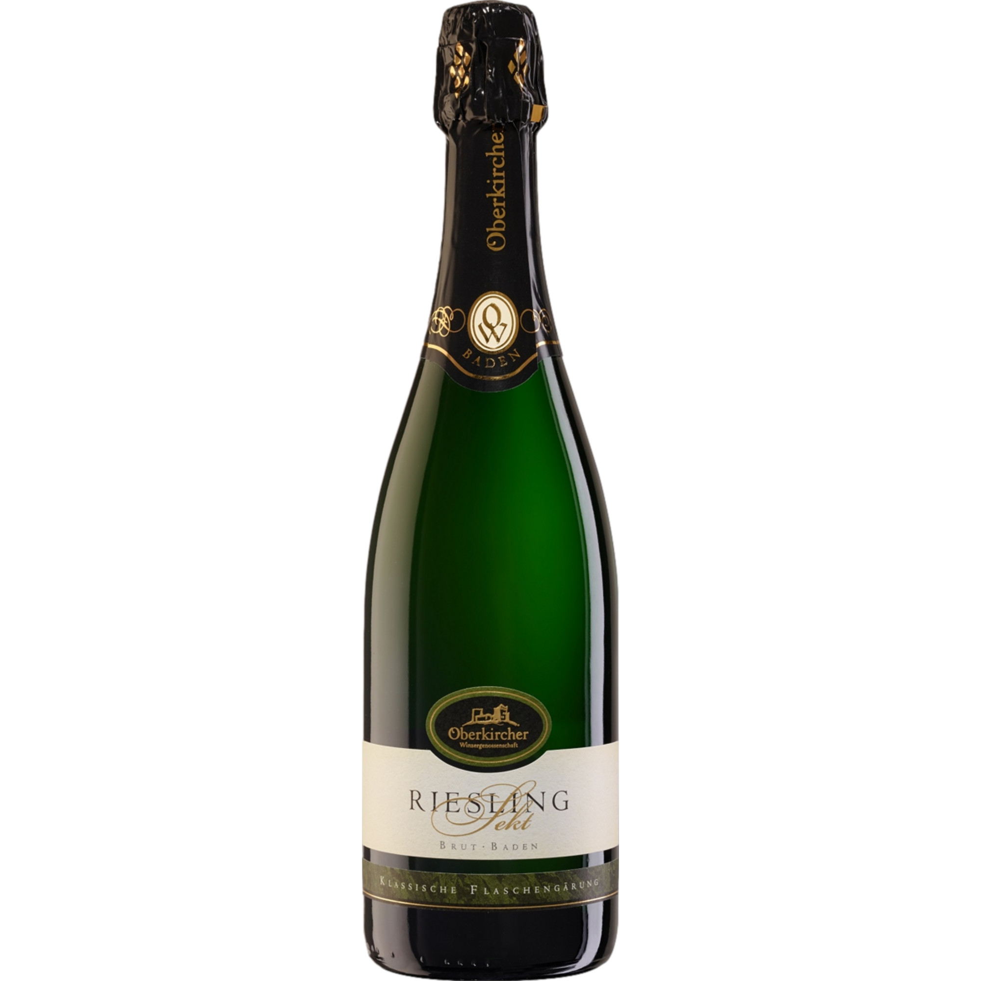 Oberkircher Riesling Sekt, Brut, Baden, Baden, 2022, Schaumwein