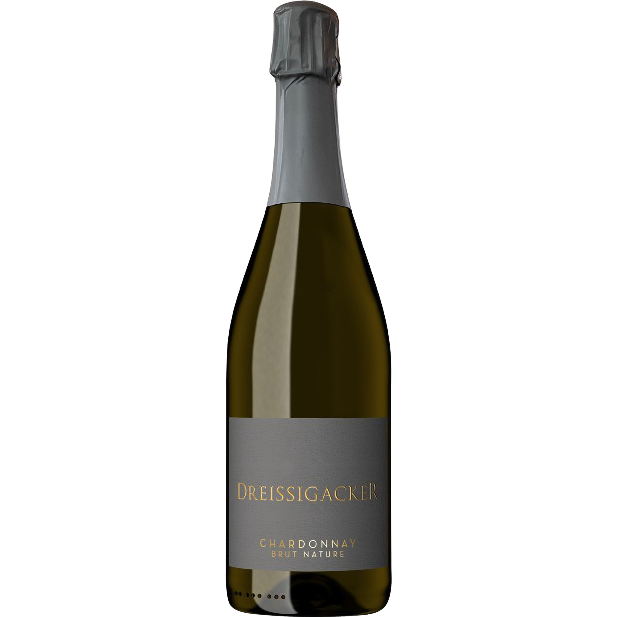 Dreissigacker Chardonnay Sekt, Brut Nature, Deutscher Sekt b.A. Rheinhessen, Rheinhessen, 2021, Schaumwein