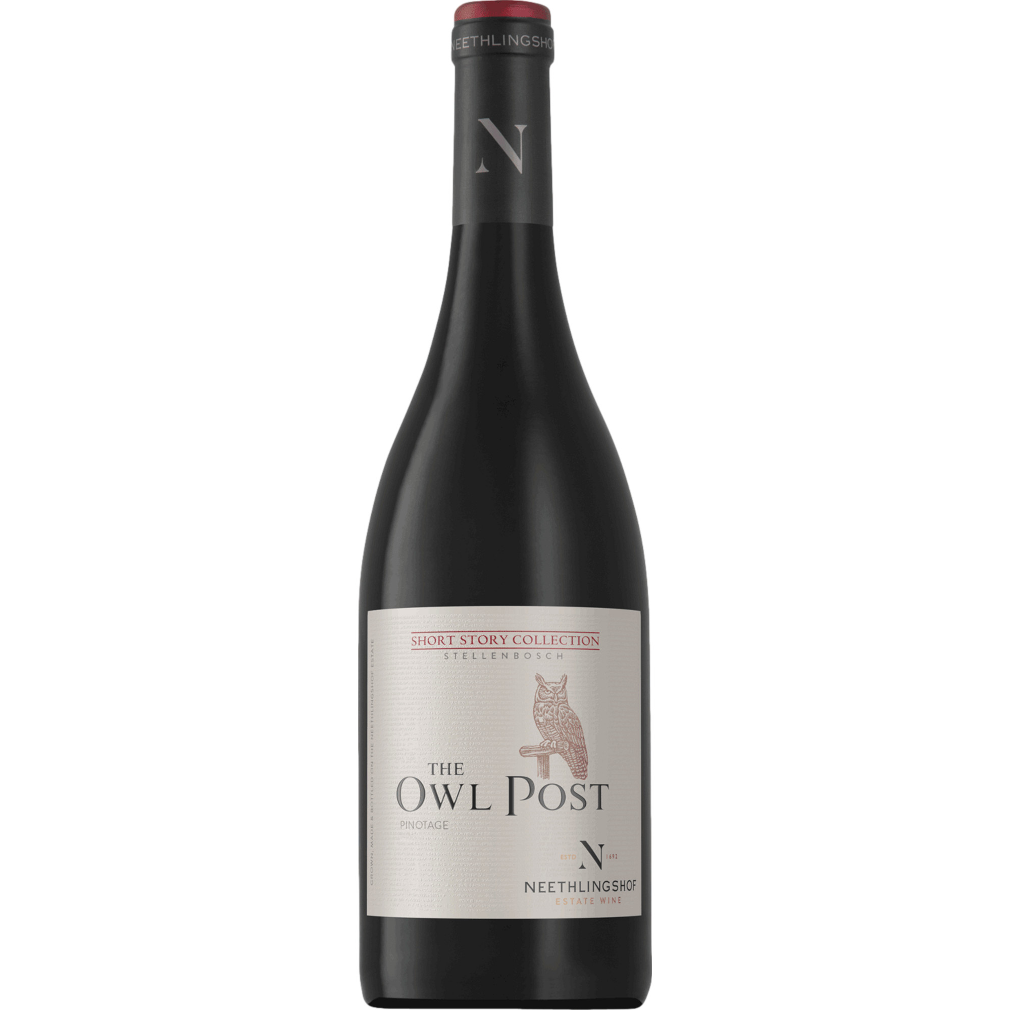 Neethlingshof The Owl Post Pinotage, WO Stellenbosch, Western Cape, 2022, Rotwein
