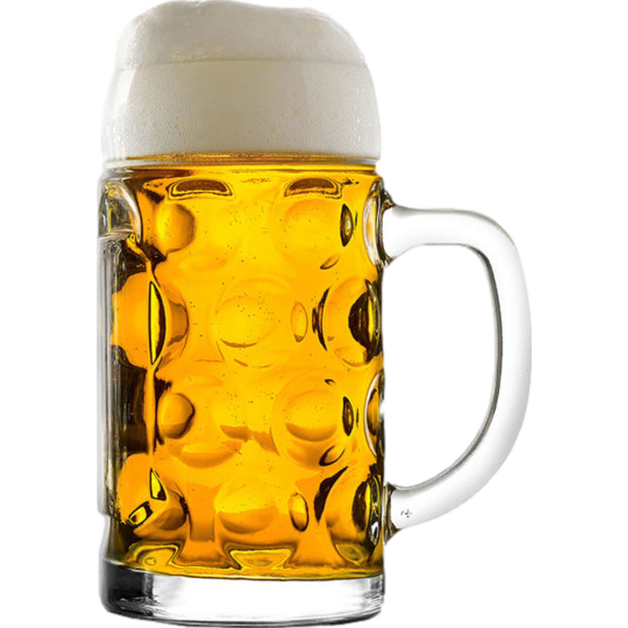 Stölzle Bierglas, Bierkrug mit Schild, Accessoires