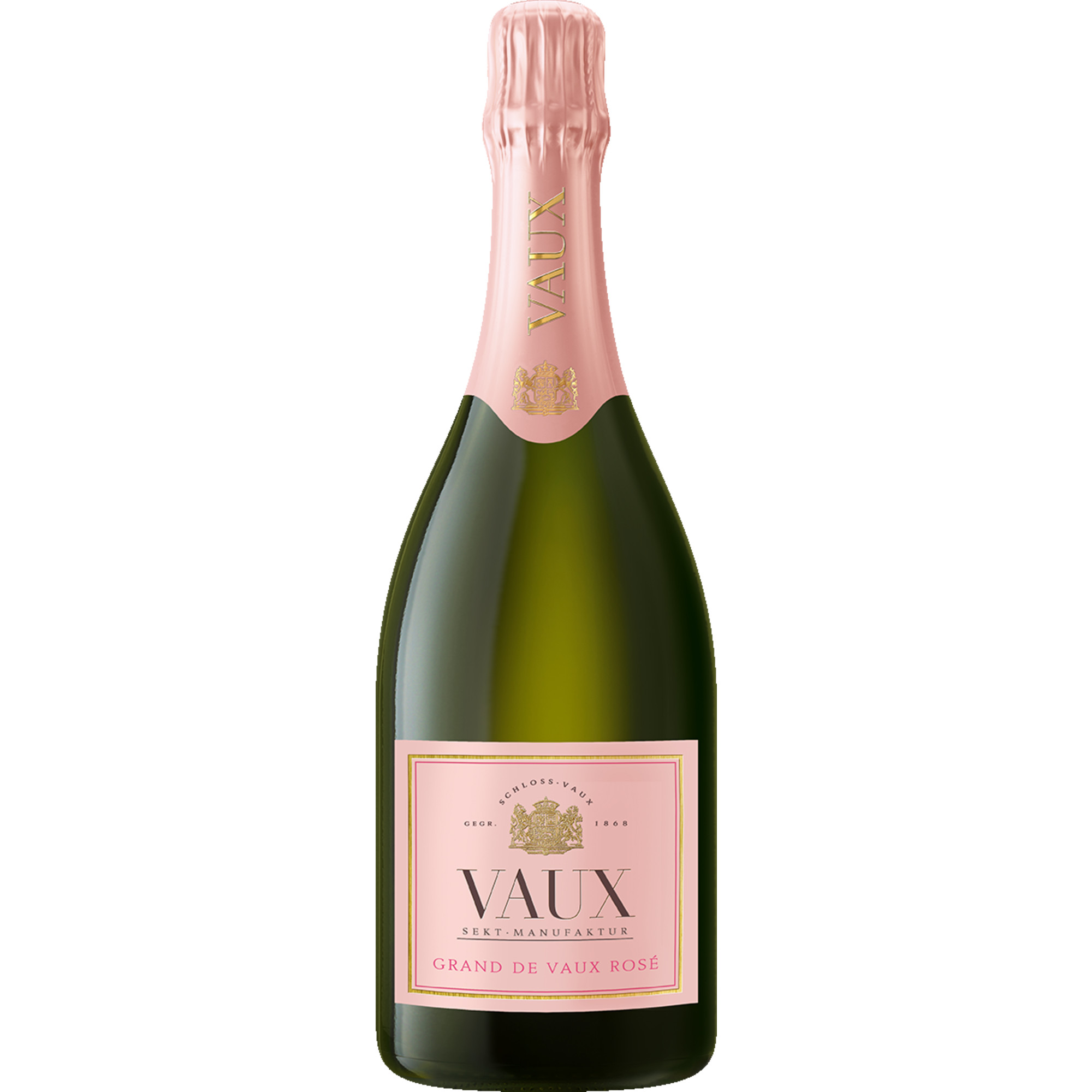 Grand de Vaux Rosé Sekt, Brut, Deutscher Sekt, Deutscher Sekt, Schaumwein