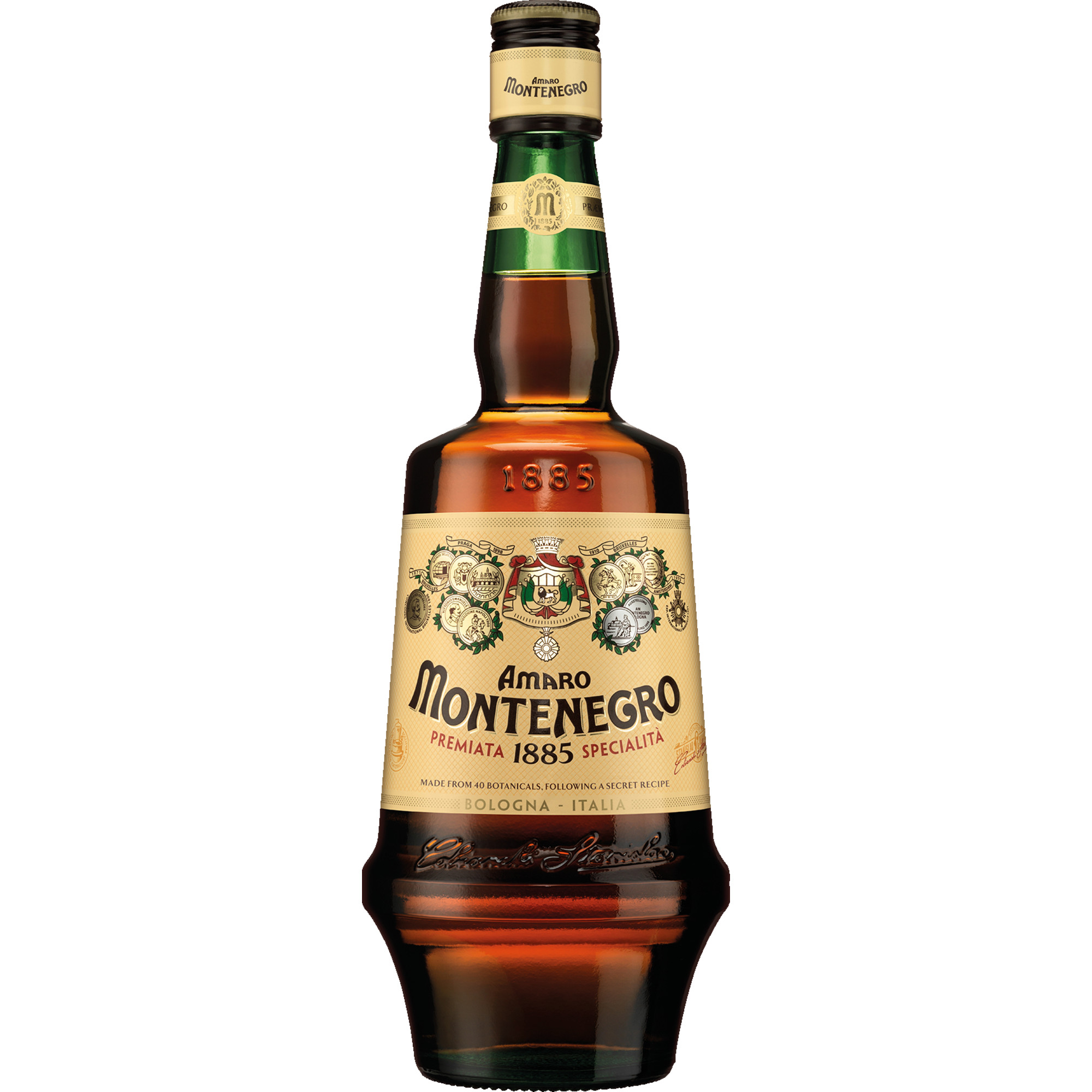 Amaro Montenegro, 3,0 L, 23% vol, Emilia Romagna, Spirituosen