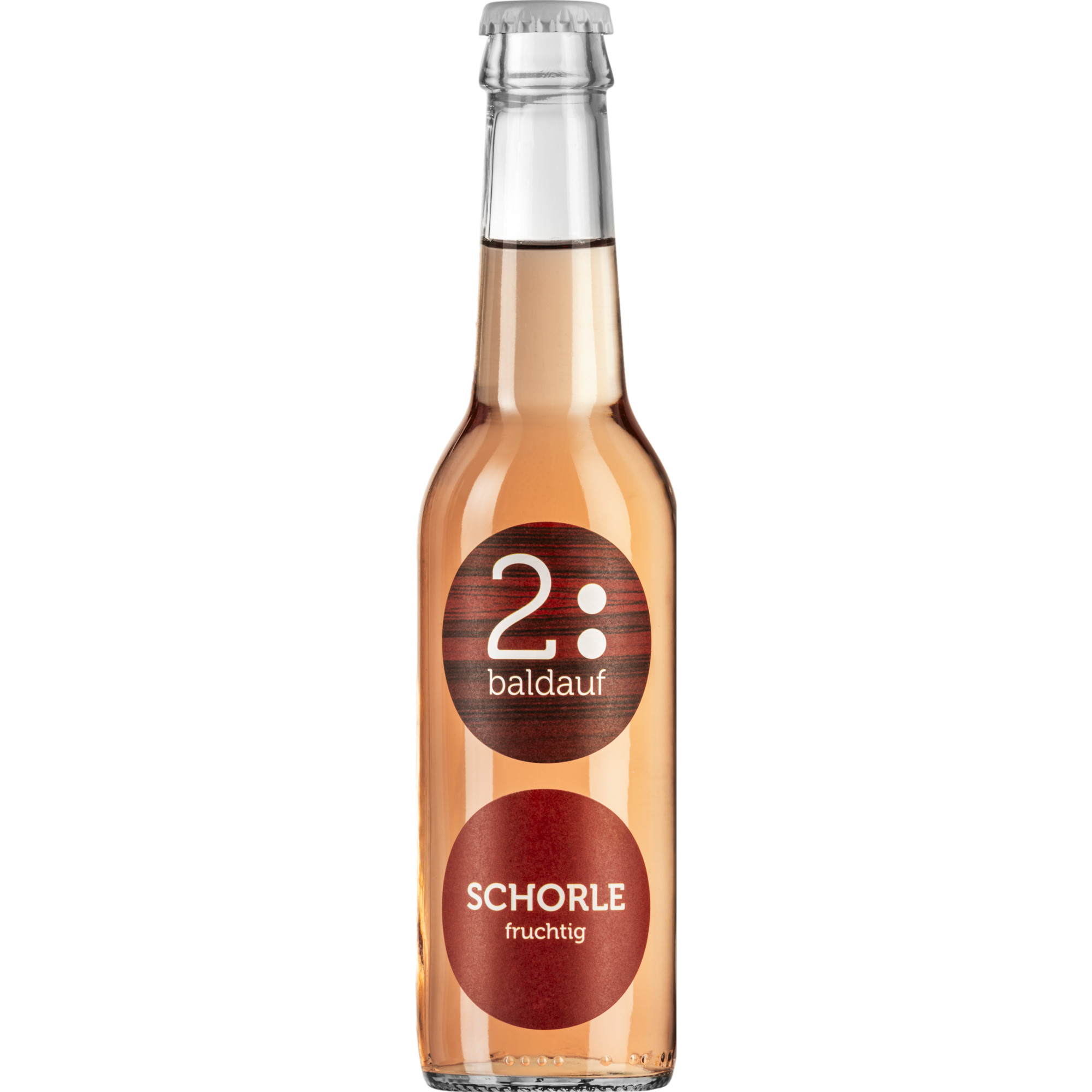 Baldauf Weinschorle Rosé, Fruchtige Weinschorle, Franken, 0,275 Liter, Franken, Roséwein