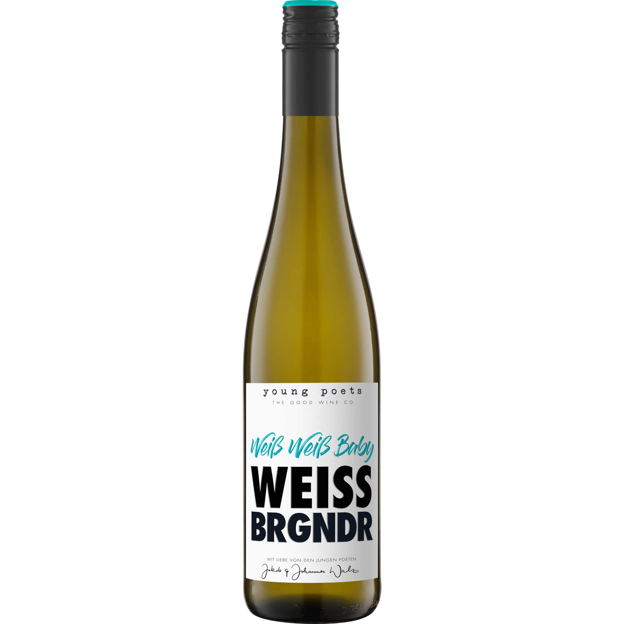 Young Poets Weiss Weiss Baby Weissburgunder, Trocken, Baden, Baden, 2024, Weißwein