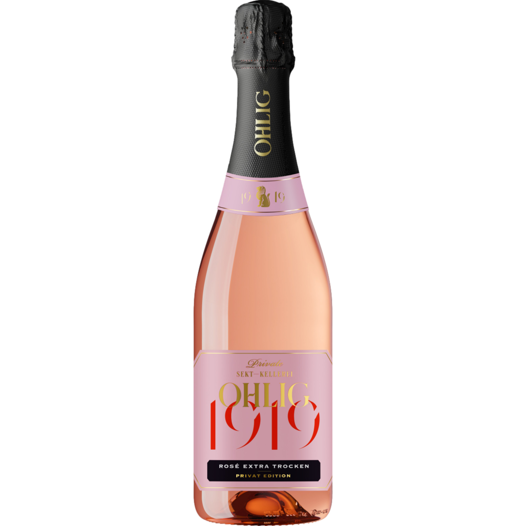 Ohlig Privat Sekt Rosé, Extra Trocken, Sekt, Rheingau, 2023, Schaumwein
