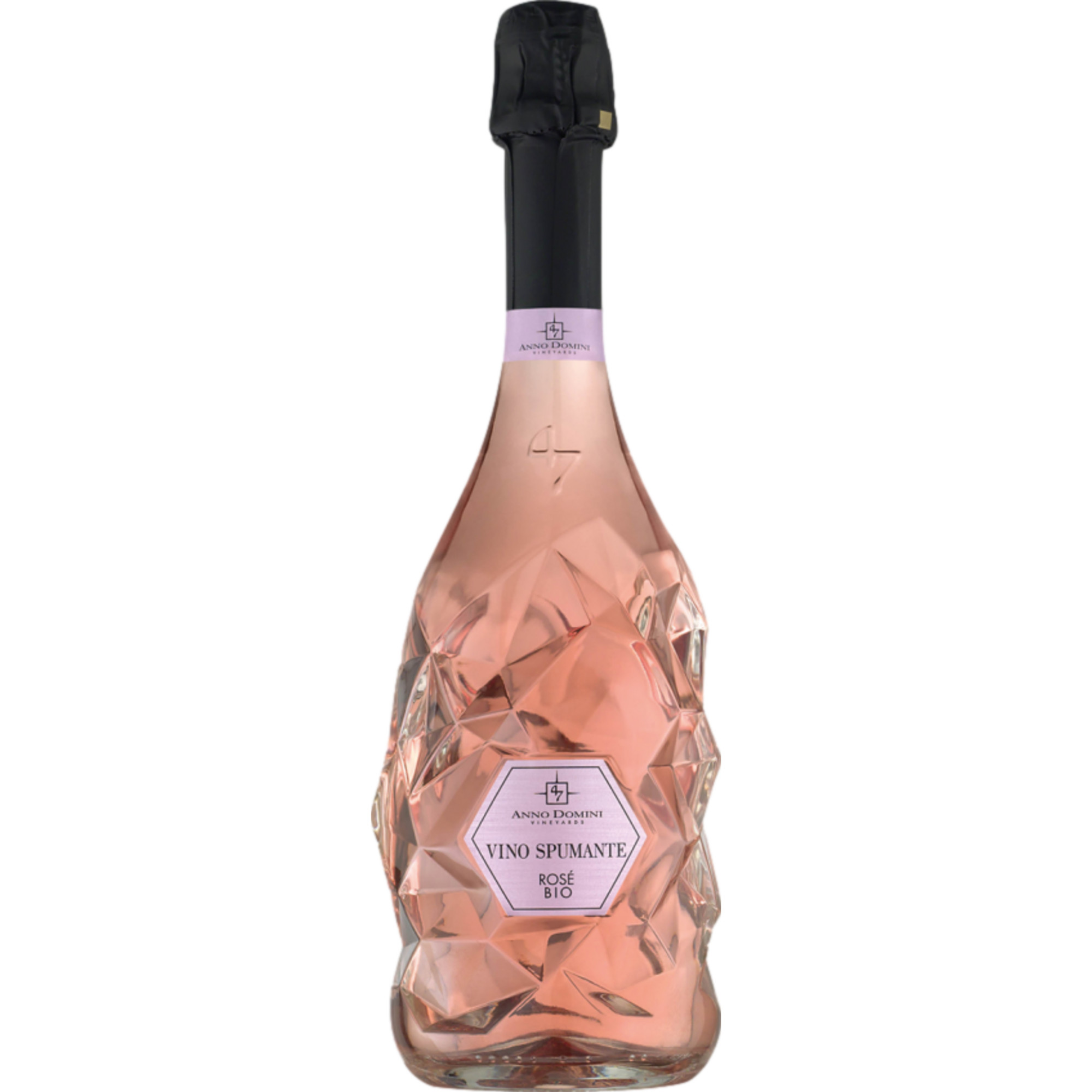 47 Anno Domini Diamante Rosato Spumante, Extra Dry, Vino Spumante di Qualità, Vino Spumante, Schaumwein