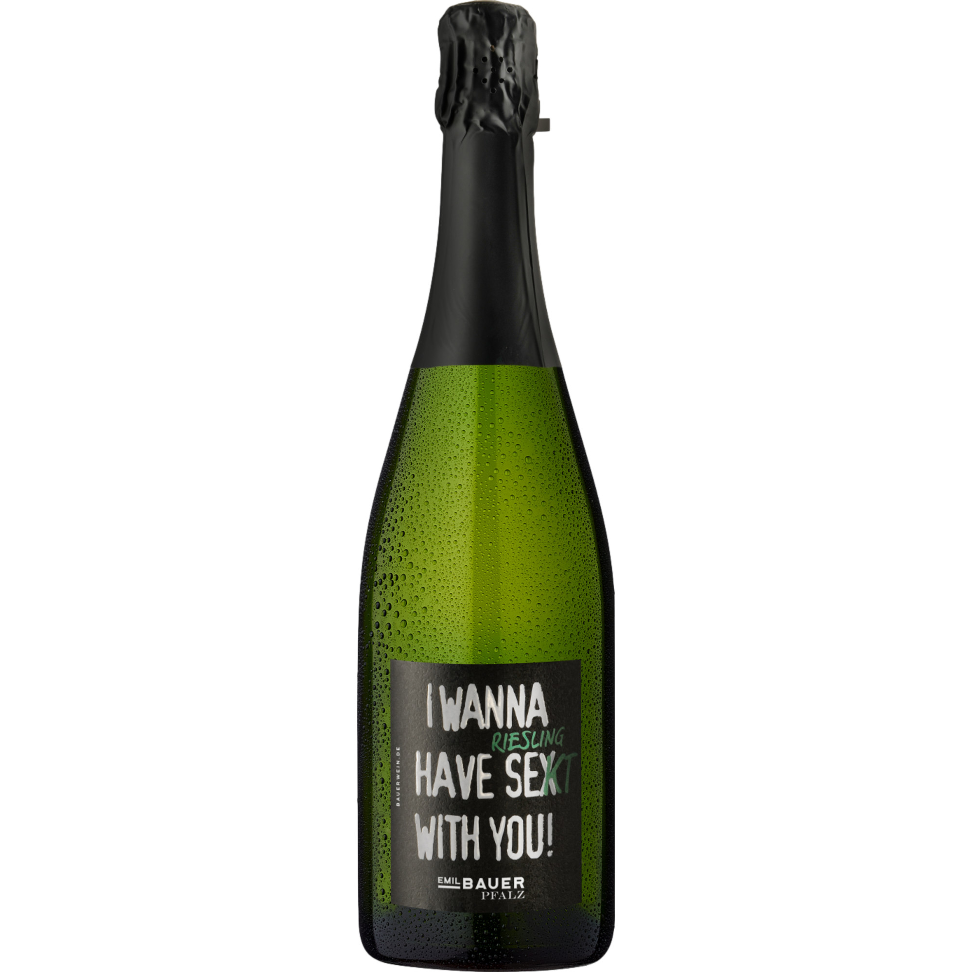 Bauer Sekt No Sex Riesling, Brut, Pfalz, Pfalz, 2021, Schaumwein