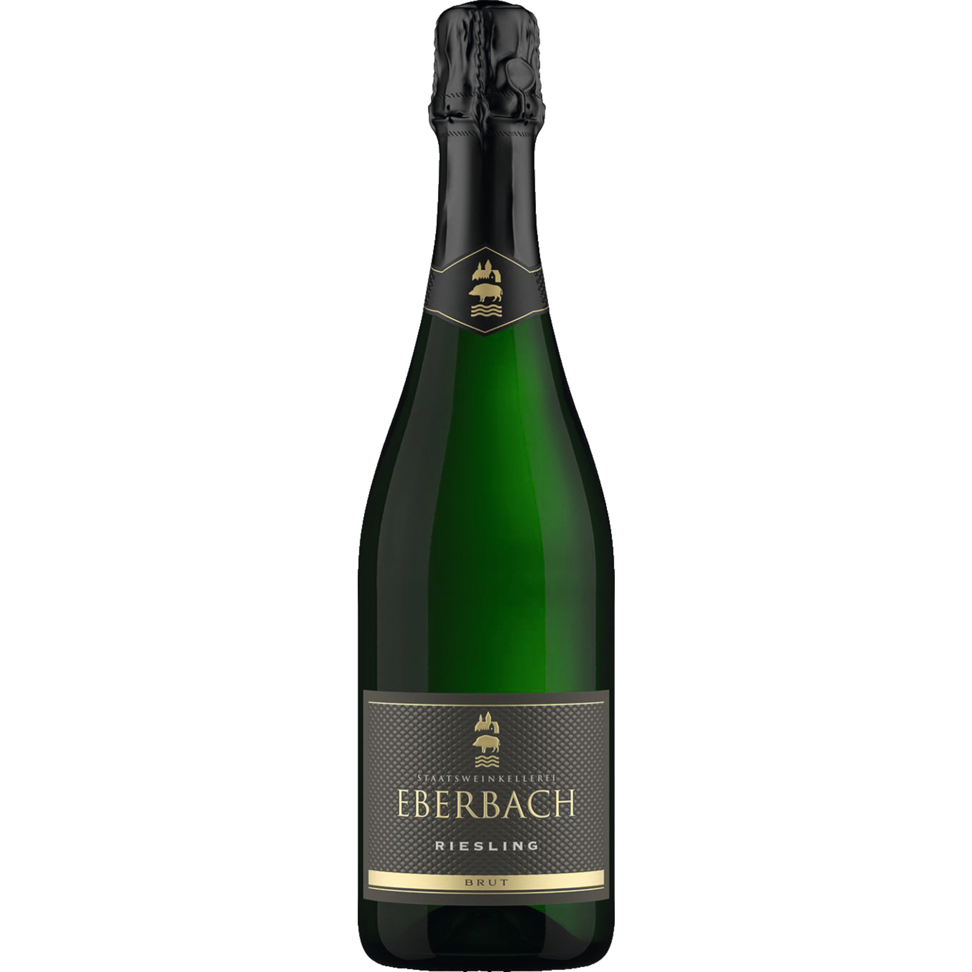 Eberbach Riesling Sekt, Brut, Deutscher Sekt, Deutscher Sekt, 2023, Schaumwein