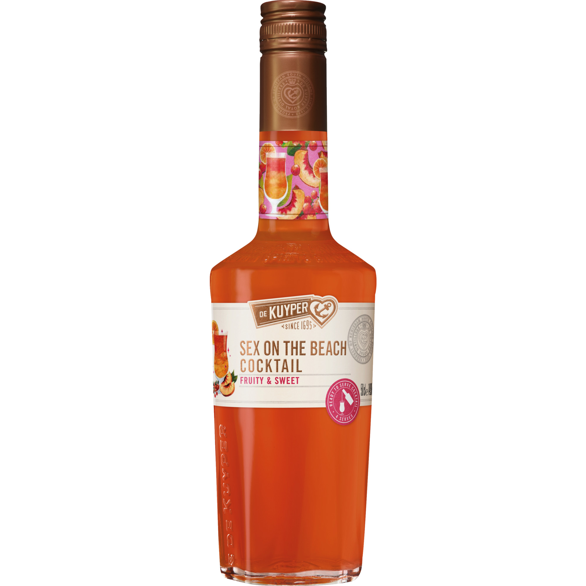 De Kuyper Sex on the Beach, 0,5 L, 14,9% Vol., Spirituosen