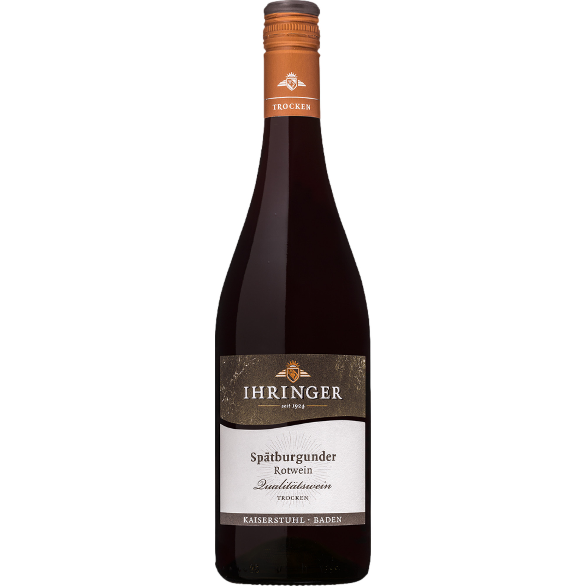 Ihringer Spätburgunder Rotwein, Trocken, Baden, Baden, 2022, Rotwein