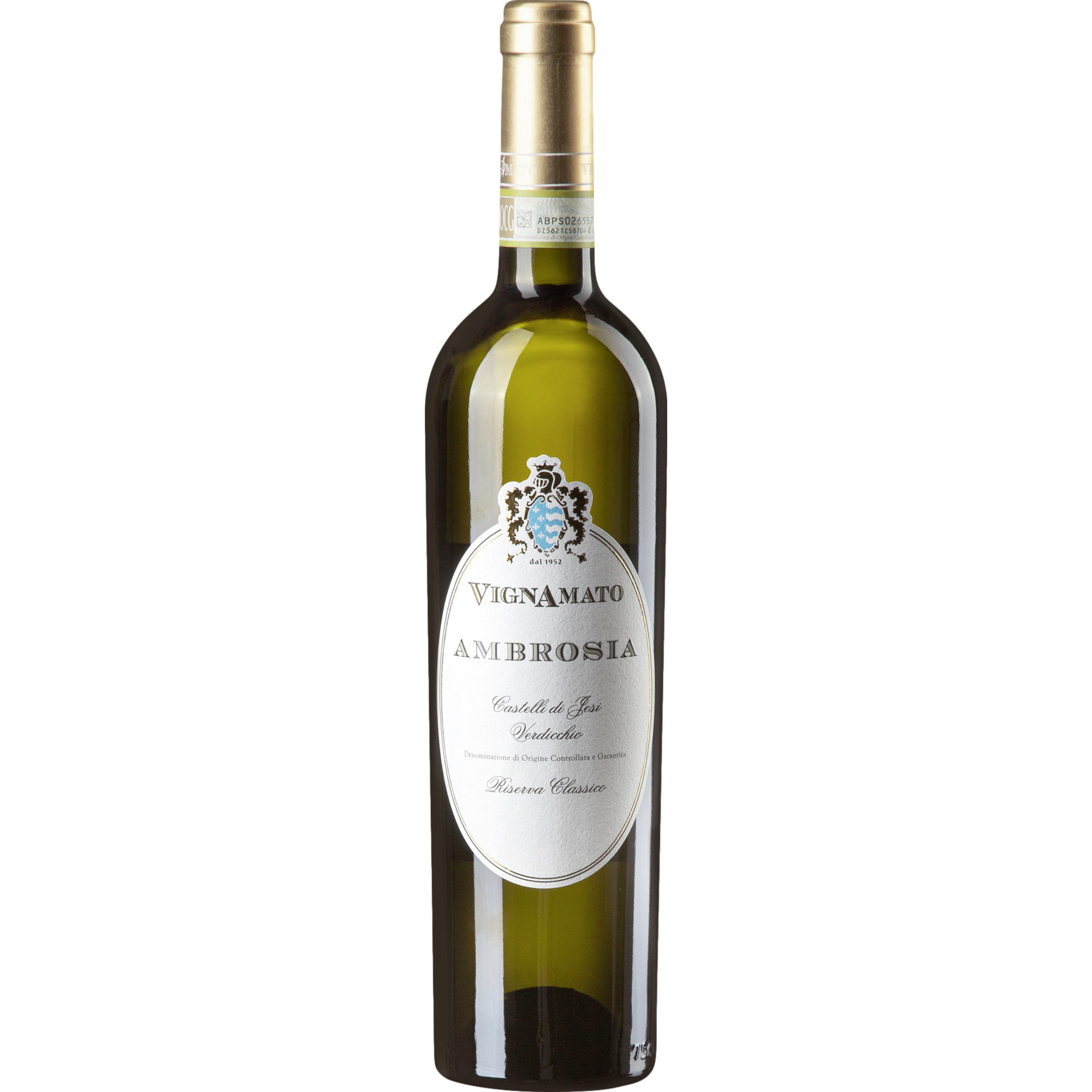 Vignamato Ambrosia Riserva, Verdicchio dei Castelli di Jesi Classico, Marken, 2022, Weißwein