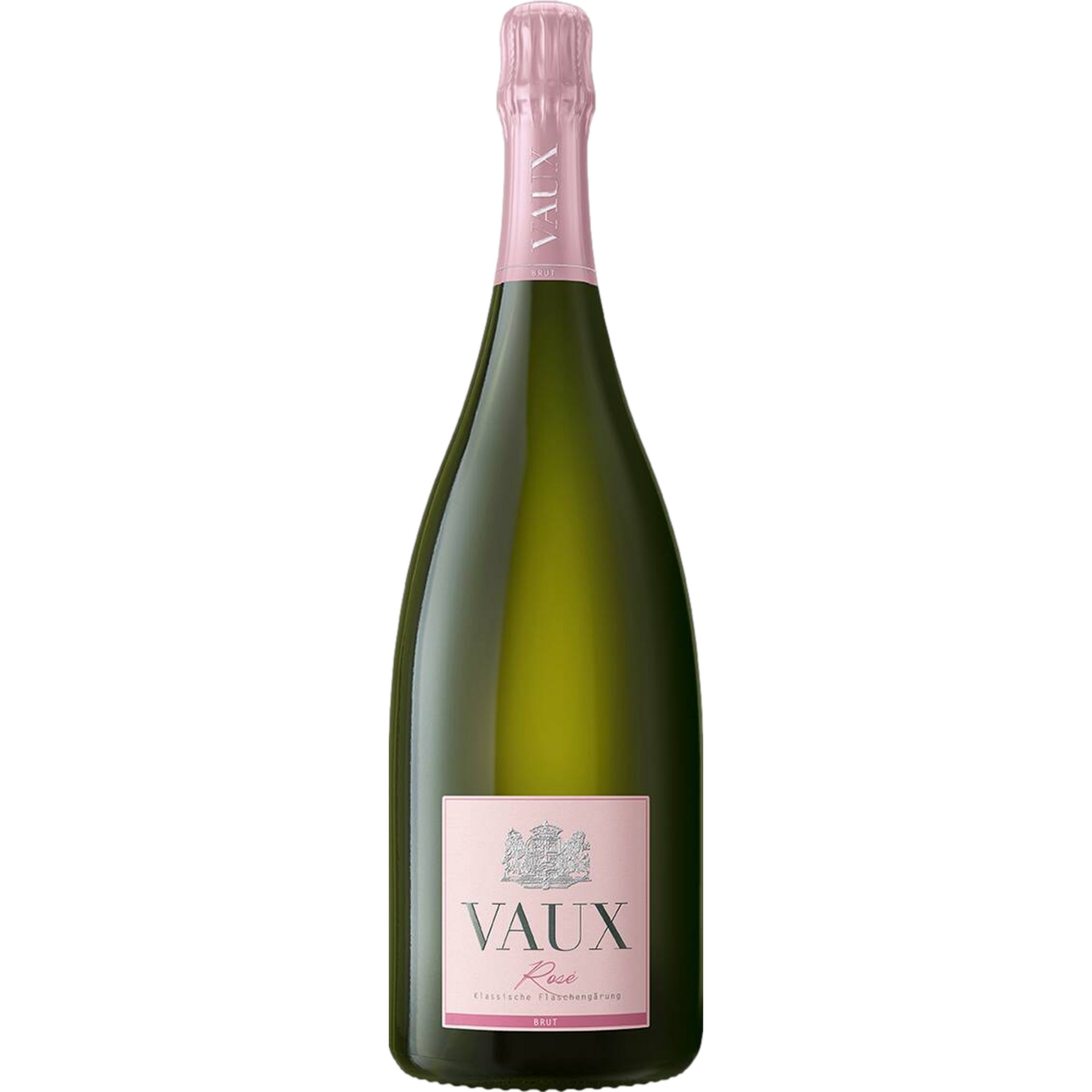 Schloss Vaux Rosé Sekt, Brut, Deutscher Sekt, Magnum, Deutscher Sekt, 2018, Schaumwein