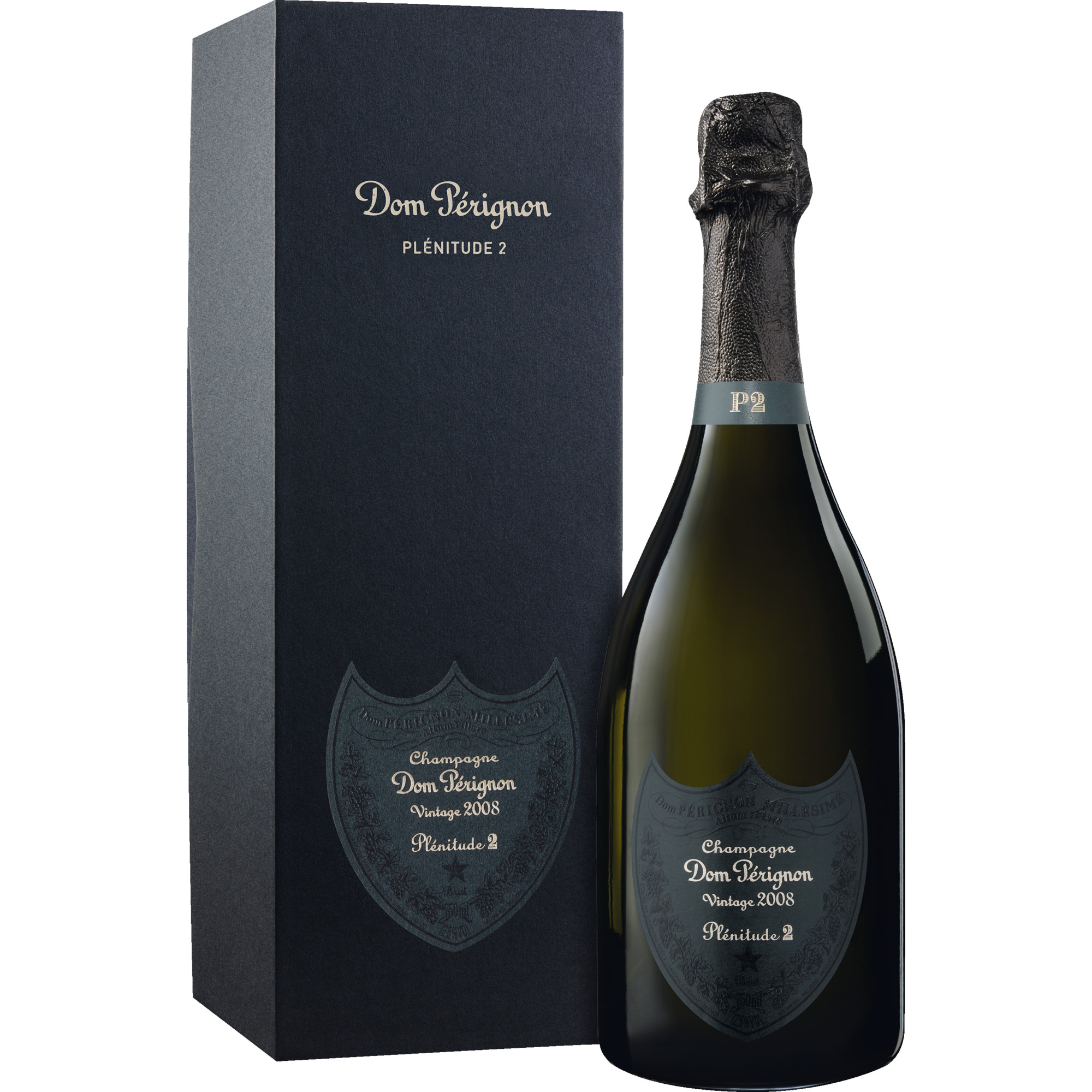 Champagne Dom Pérignon P2, Brut, Champagne AC, Geschenkverpackung, Champagne, 2008, Schaumwein