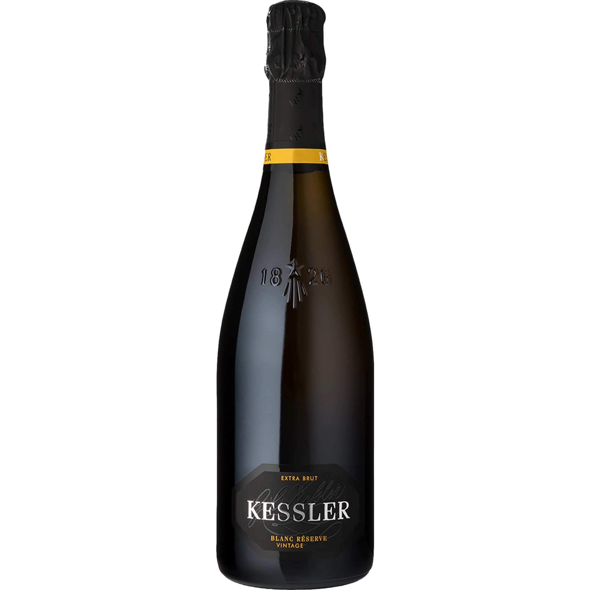 Kessler Sekt Blanc Réserve Vintage, Extra Brut, Deutscher Sekt, Deutscher Sekt, 2022, Schaumwein