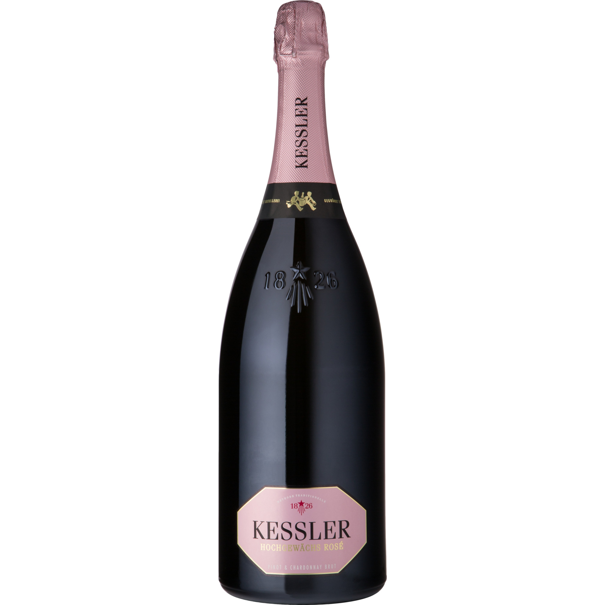 Kessler Sekt Hochgewächs Rosé, Brut, Deutscher Sekt, Magnum, Deutscher Sekt, Schaumwein