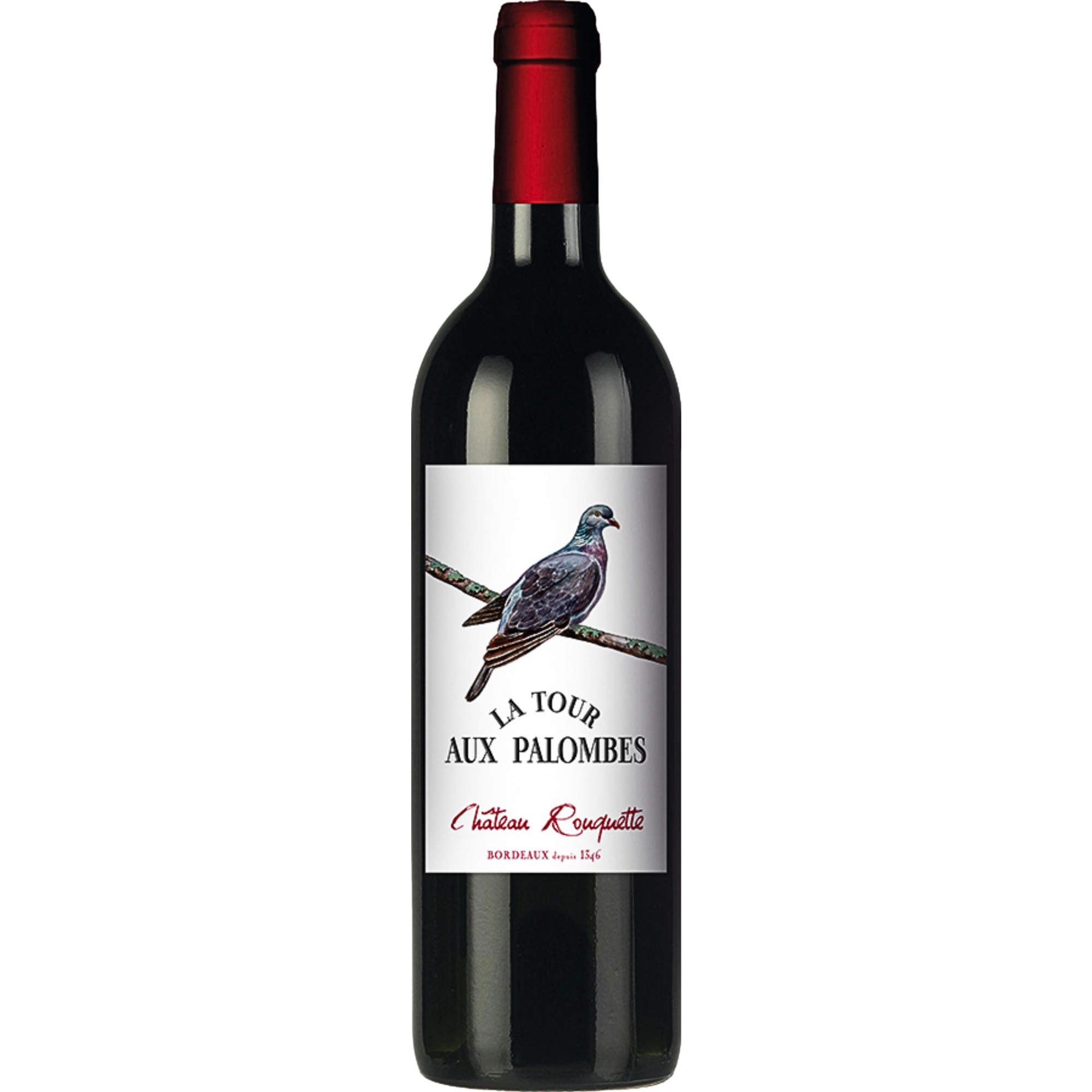 La Tour aux Palombes, Bordeaux AOP, Bordeaux, 2022, Rotwein