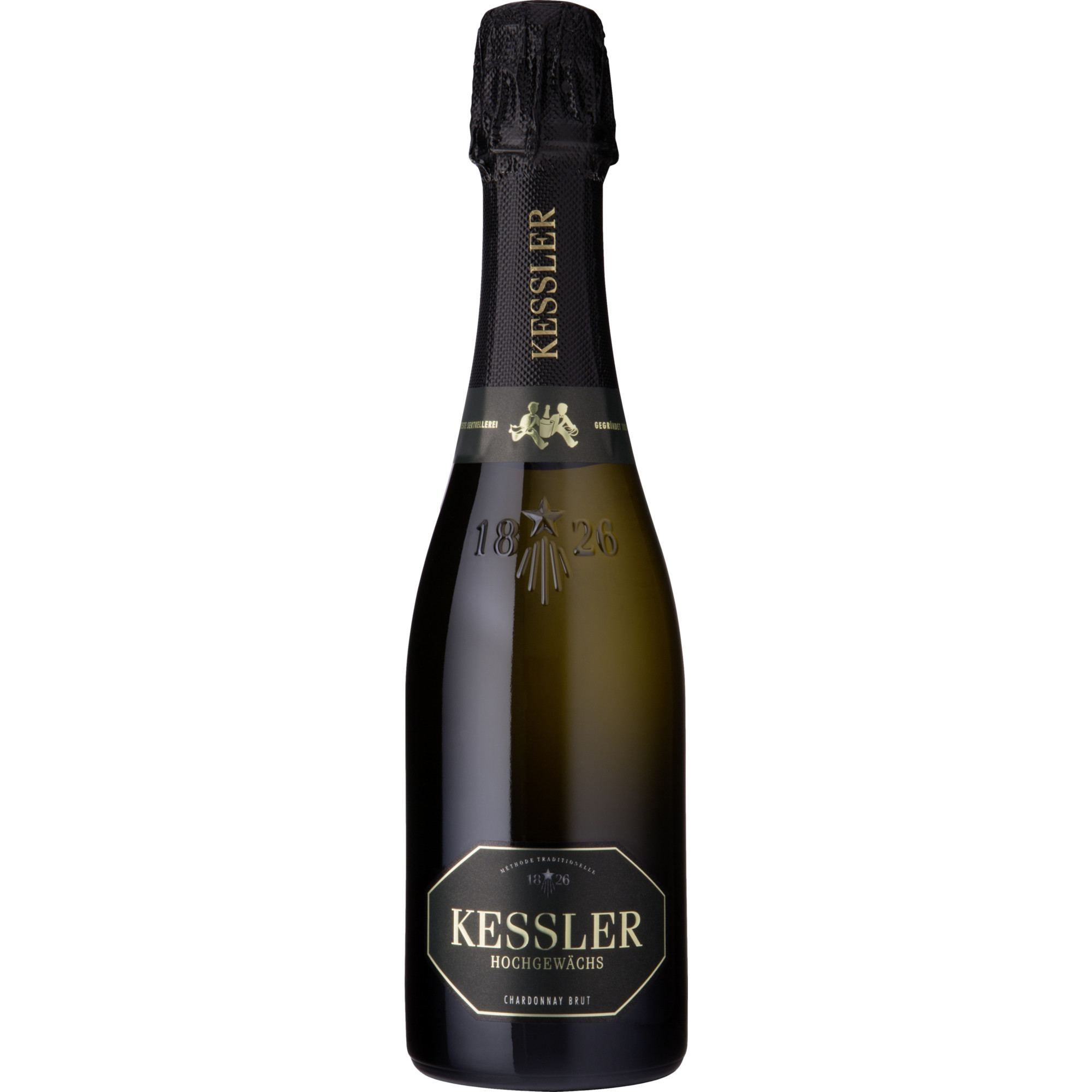 Kessler Sekt Hochgewächs Chardonnay, Brut, Deutscher Sekt, 0,375 L, Deutscher Sekt, Schaumwein