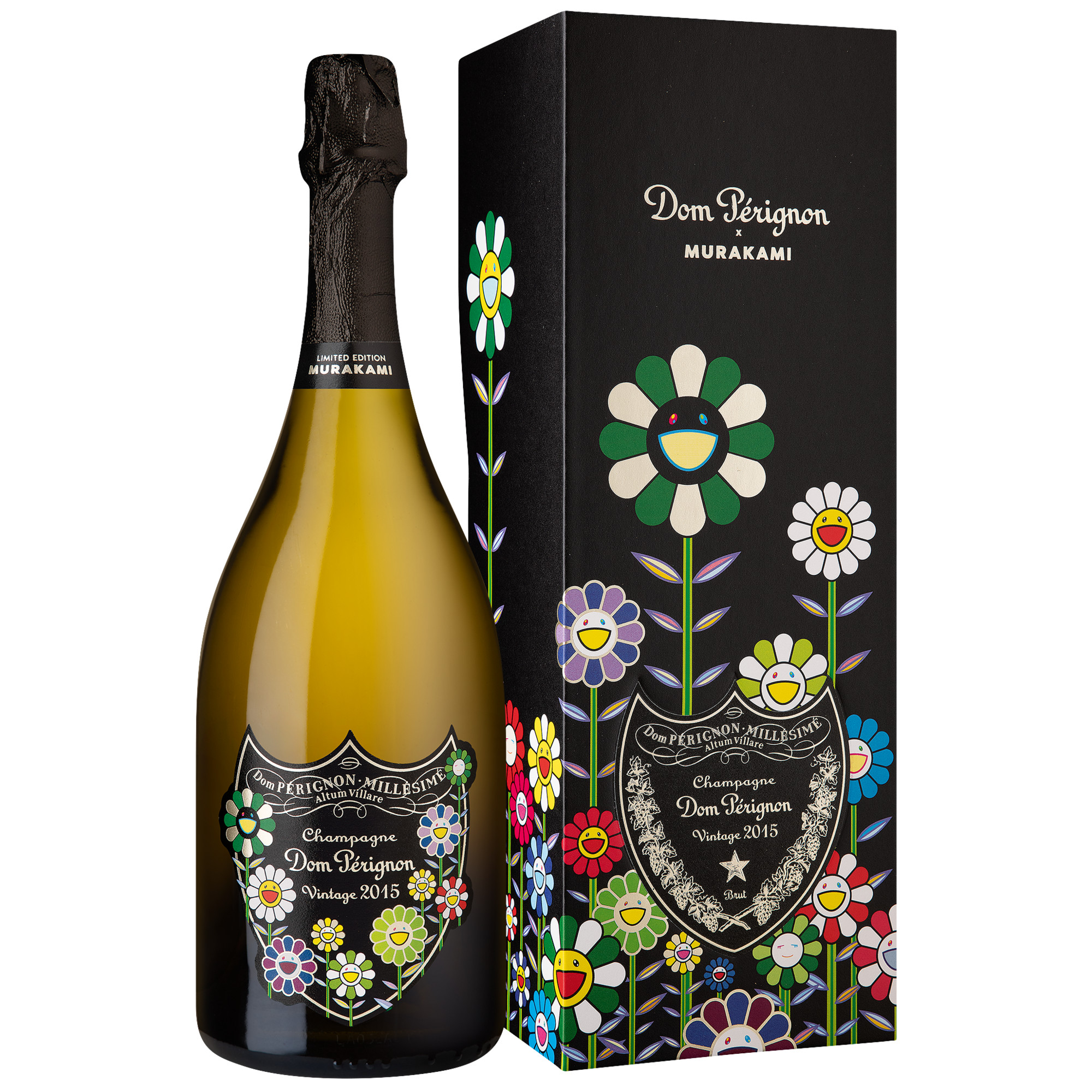 Champagne Dom Pérignon Takashi Murakami, Brut, Champagne AC, Geschenkverpackung, Champagne, 2015, Schaumwein