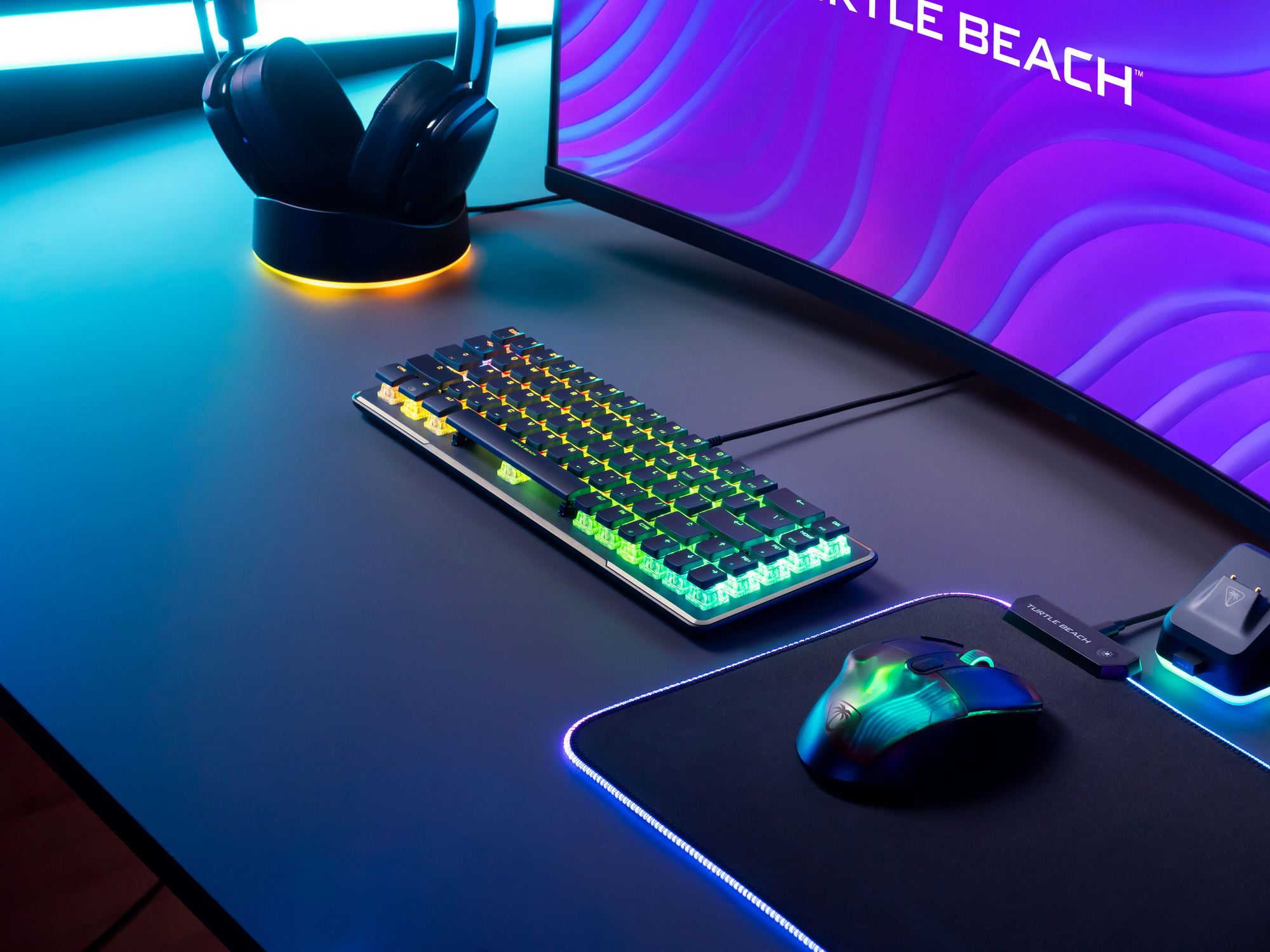 Turtle Beach Vulcan II Mini Black Red Switch DE Layout (TBK-3001-02-DE)