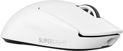 Logitech G PRO X SUPERLIGHT 2 - Maus - Gaming - optisch - 5 Tasten - kabellos - 2,4 GHz - USB Logitech LIGHTSPEED Empfänger - weiß (910-006639)