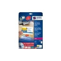 Avery Quick&Clean - Visitenkarten - weiß - 220 g/m2 - 25 Stck. 250) (C32016-25)