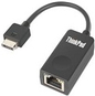 Lenovo ThinkPad Ethernet Extension Adapter Gen 2 - Netzwerkadapterkabel - RJ-45 (W) zu Lenovo Ethernet-Erweiterungsstecker (M) - 8cm - für ThinkCentre M75t Gen 2, ThinkPad L13 Yoga Gen 2, P14s Gen 2, T14s Gen 2, X13 Gen 2 (4X90Q84427)
