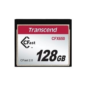 Transcend CFast 2,0 CFX650 - Flash-Speicherkarte - 128GB - CFast 2,0 (TS128GCFX650)