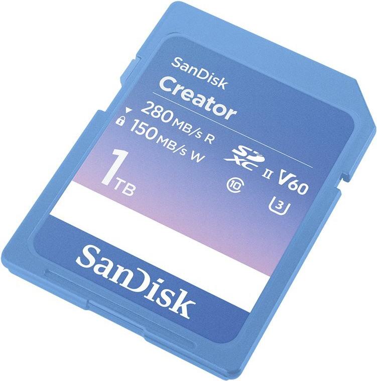 SanDisk Creator - Flash-Speicherkarte - 1 TB (SDSDXEP-1T00-GNCIS)