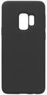 eSTUFF - Hintere Abdeckung für Mobiltelefon - Silikon - Schwarz - für Samsung Galaxy S9 (ES673000-BULK)