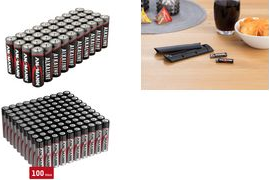 ANS 1521-0039 - Alkaline Batterie AAA Micro 100er-Pack - Batterie (1521-0039)